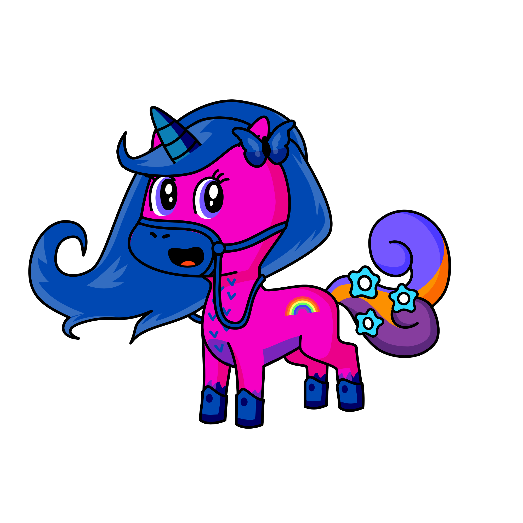 Monique, the unicorn