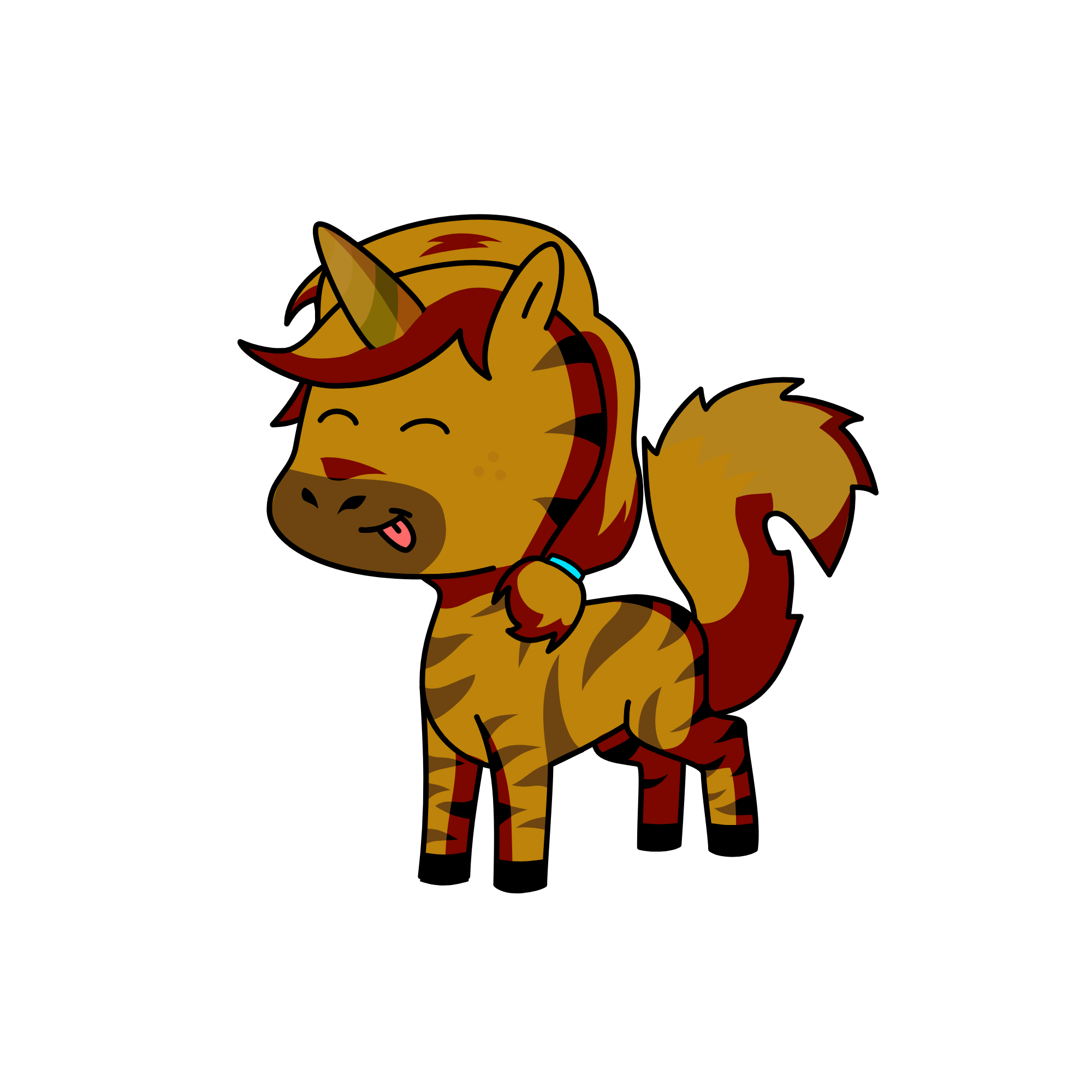Cat, the unicorn