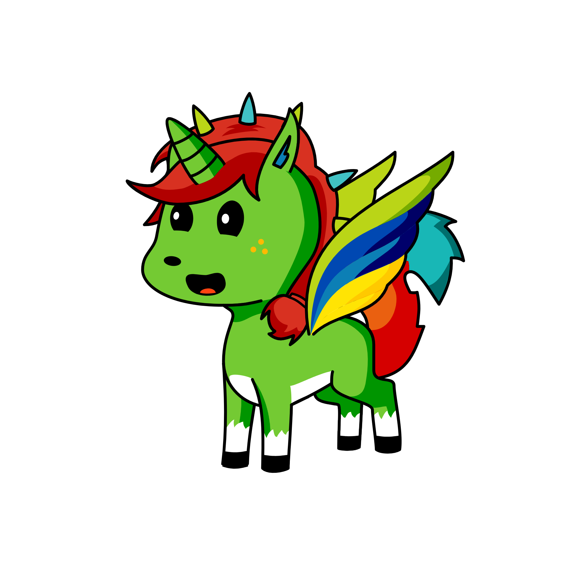 noob, the unicorn