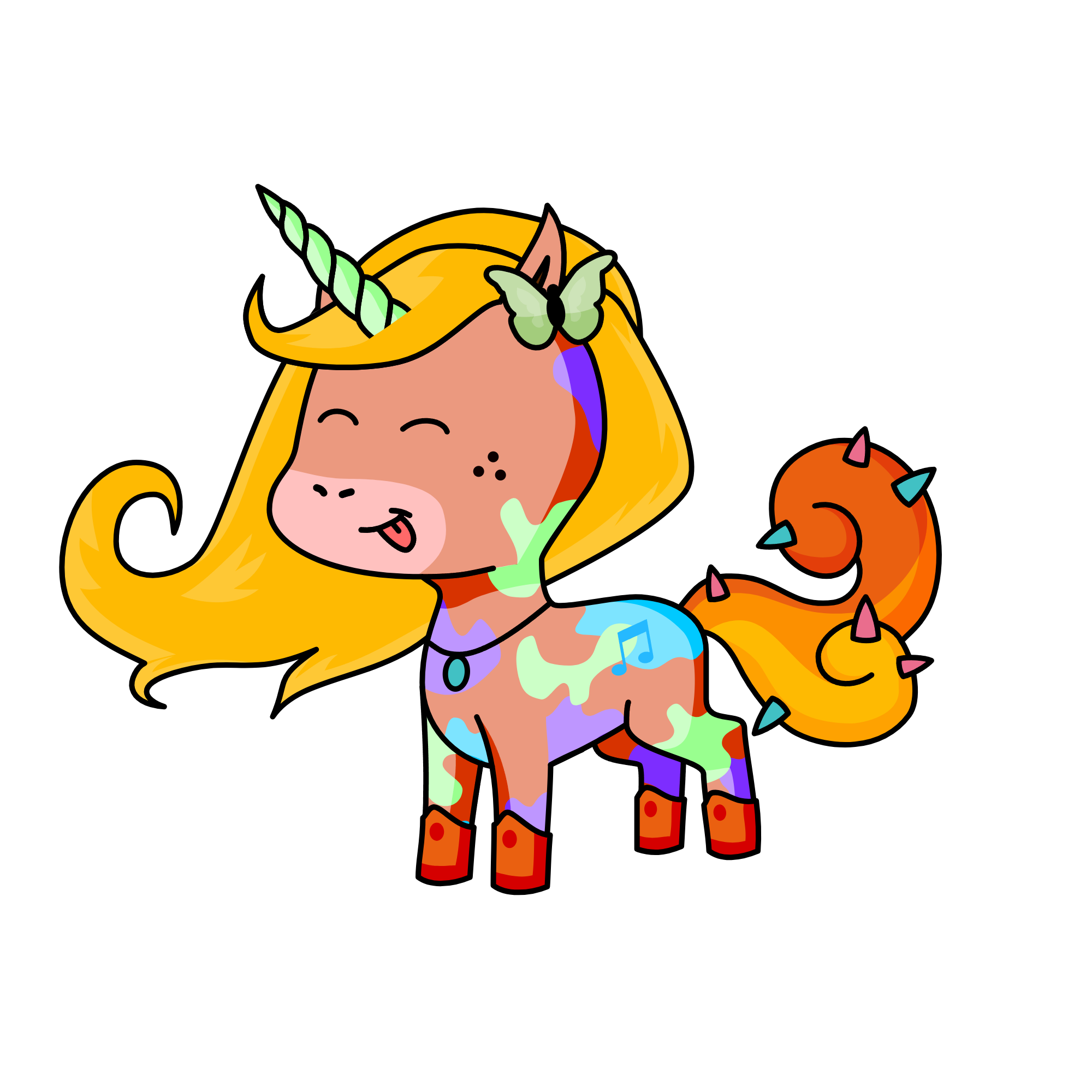 Ash, the unicorn
