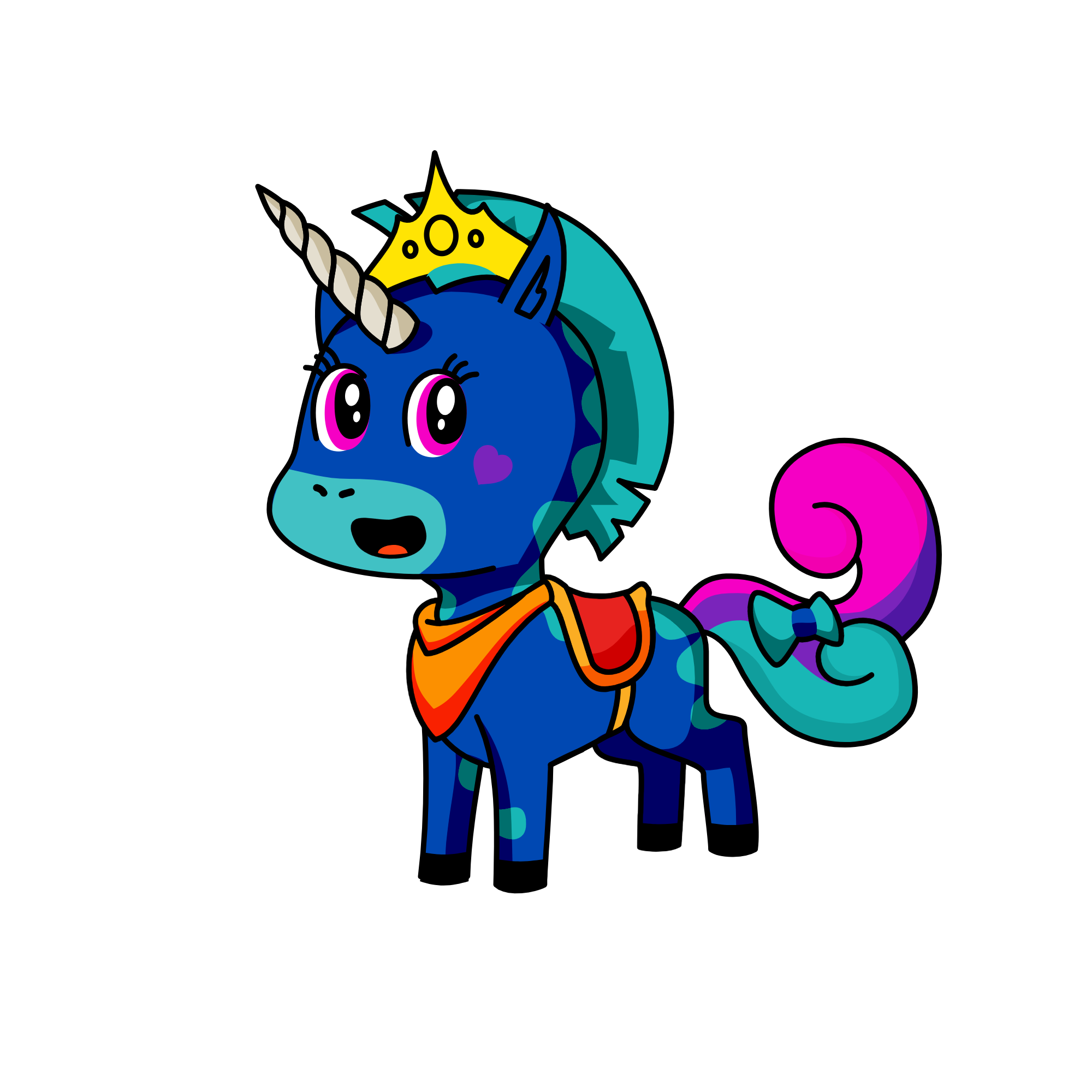Uno, the unicorn