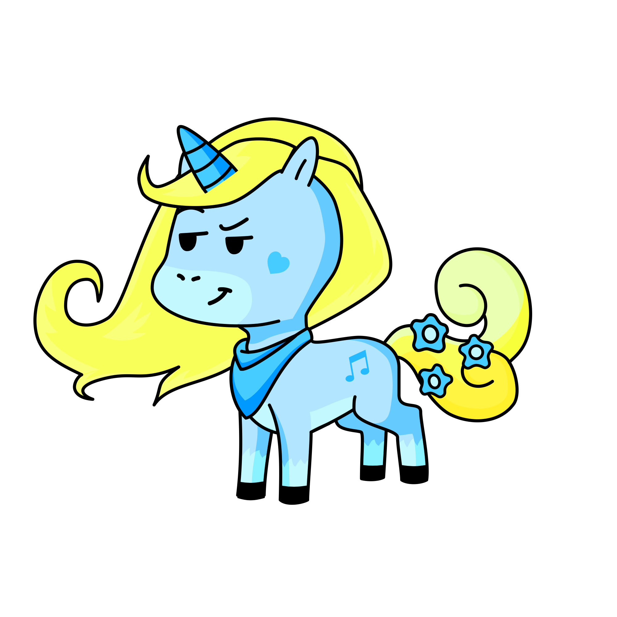 Carson , the unicorn