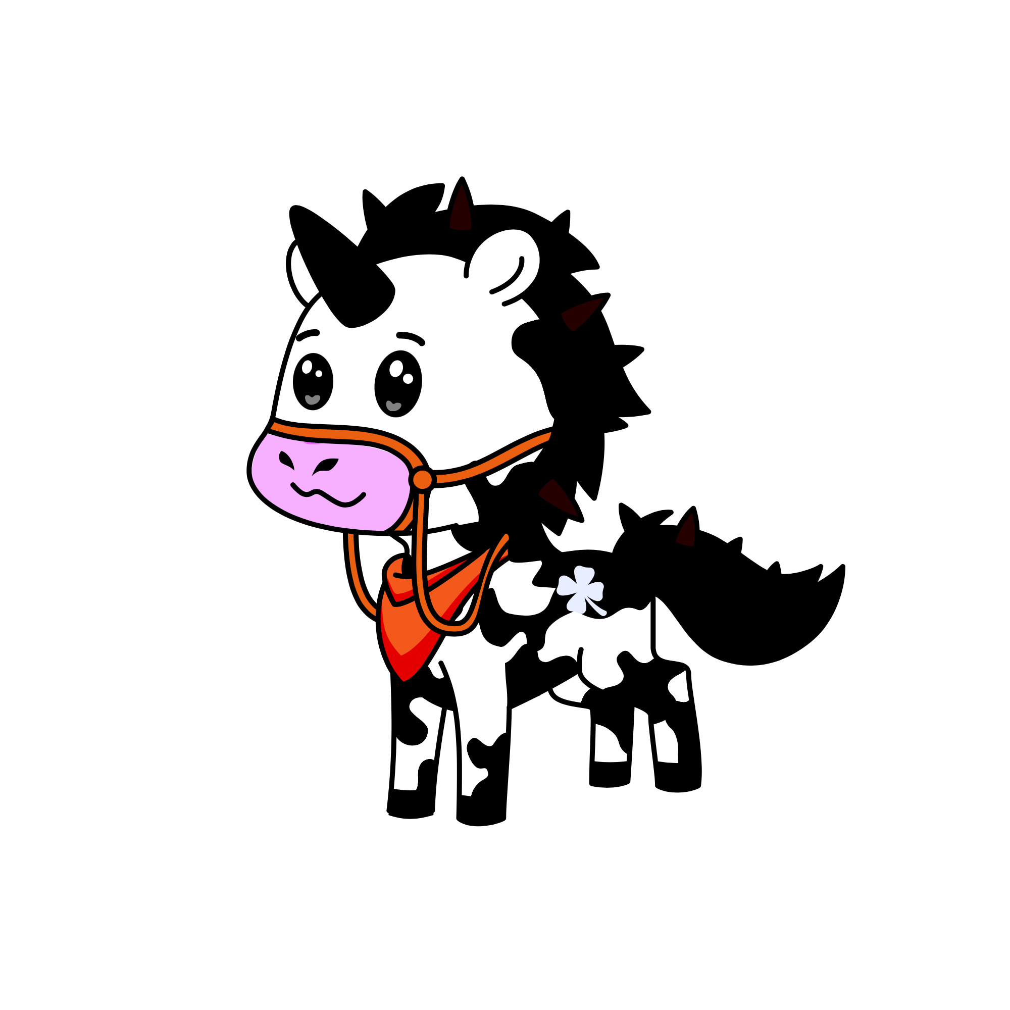 cow not unicorn not horse not zebra, the unicorn