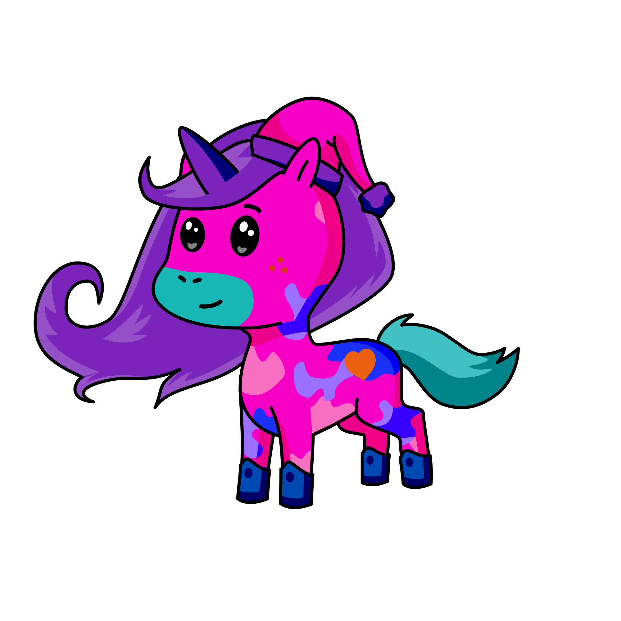 strawberry, the unicorn