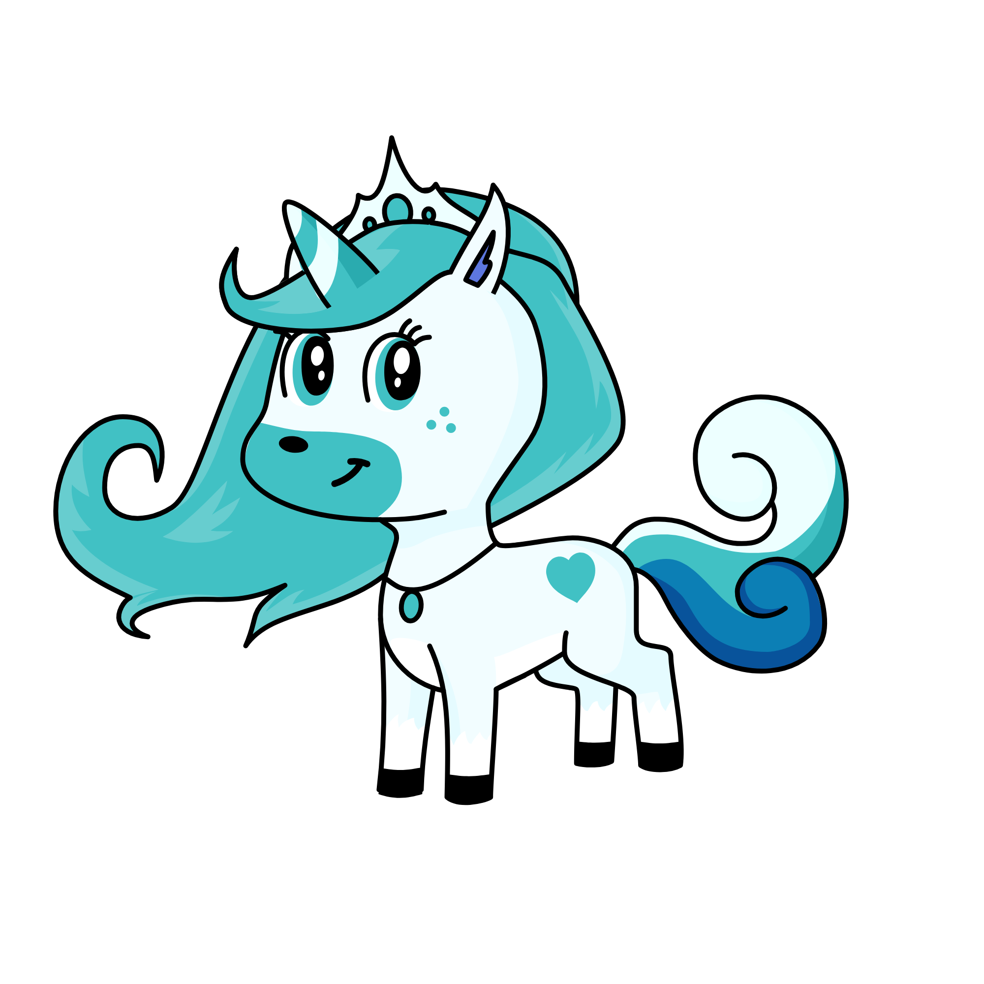 cloud, the unicorn