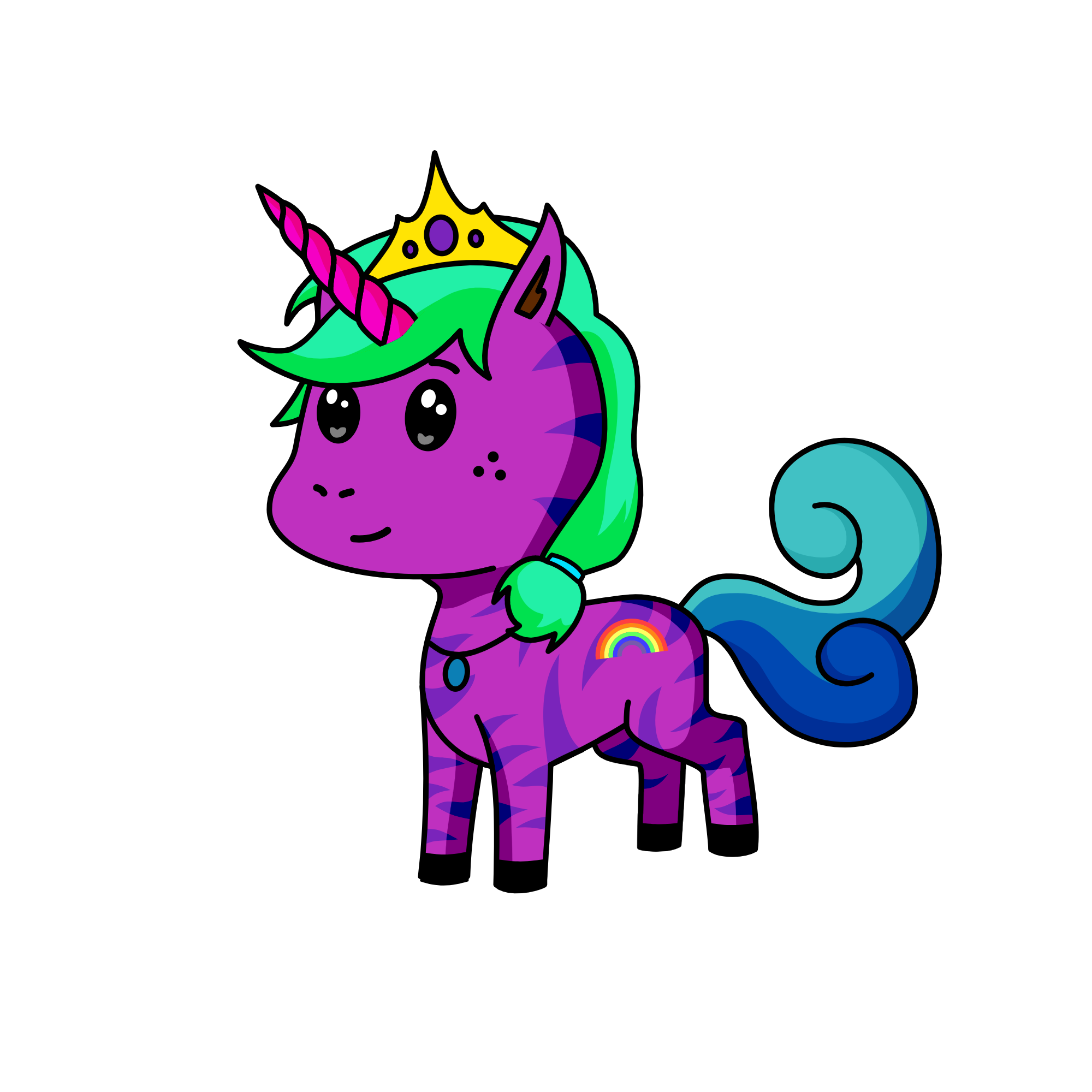Jasmine, the unicorn