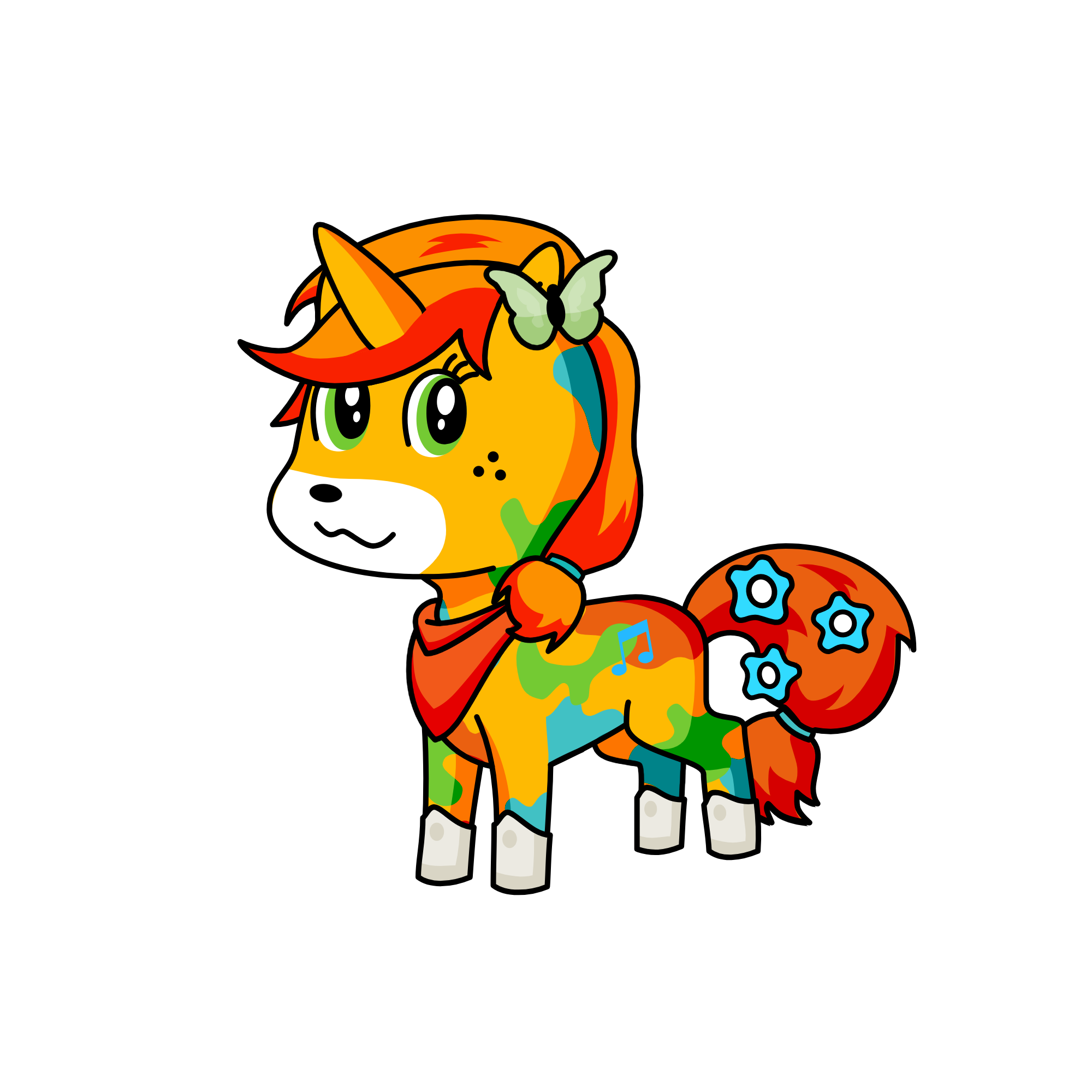 lora, the unicorn