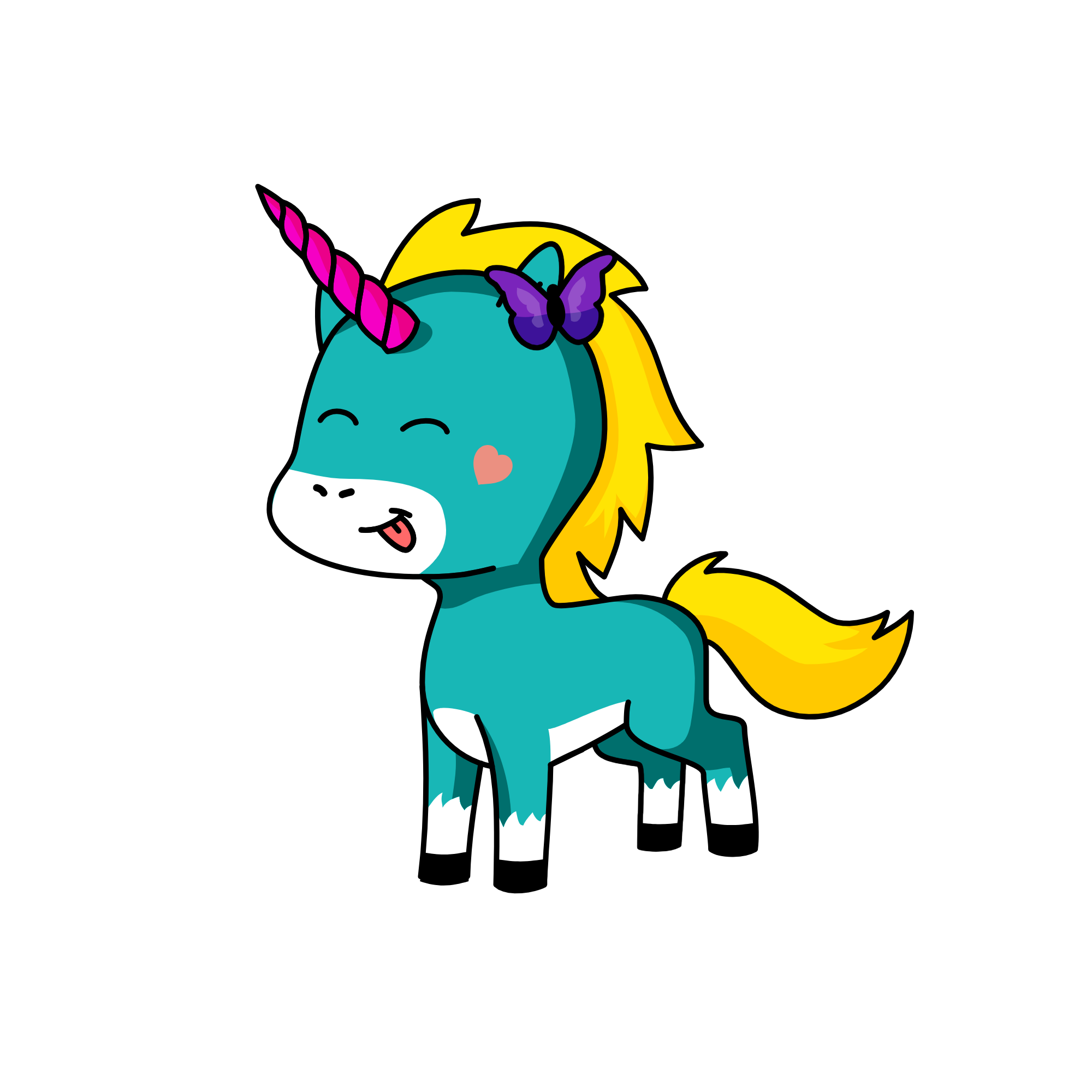 ADELINE, the unicorn