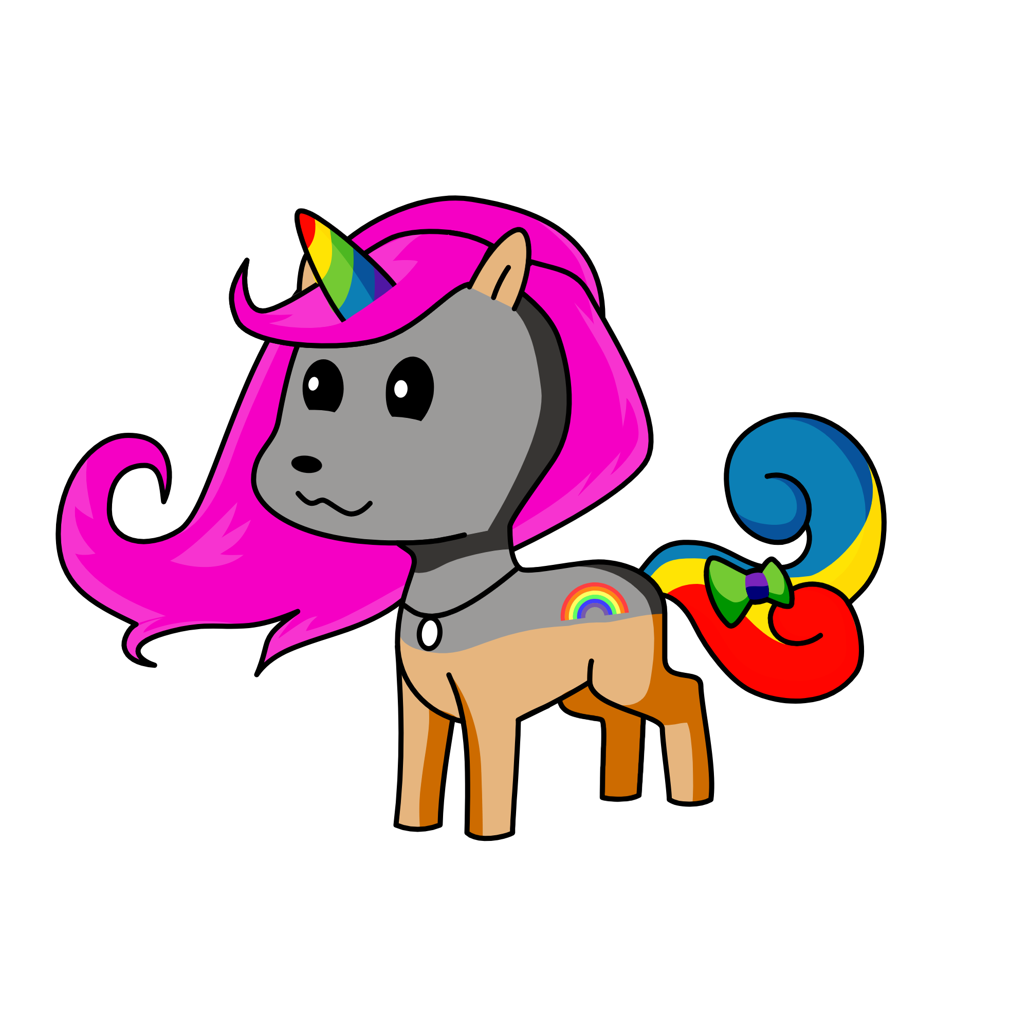 nyan cat!!, the unicorn