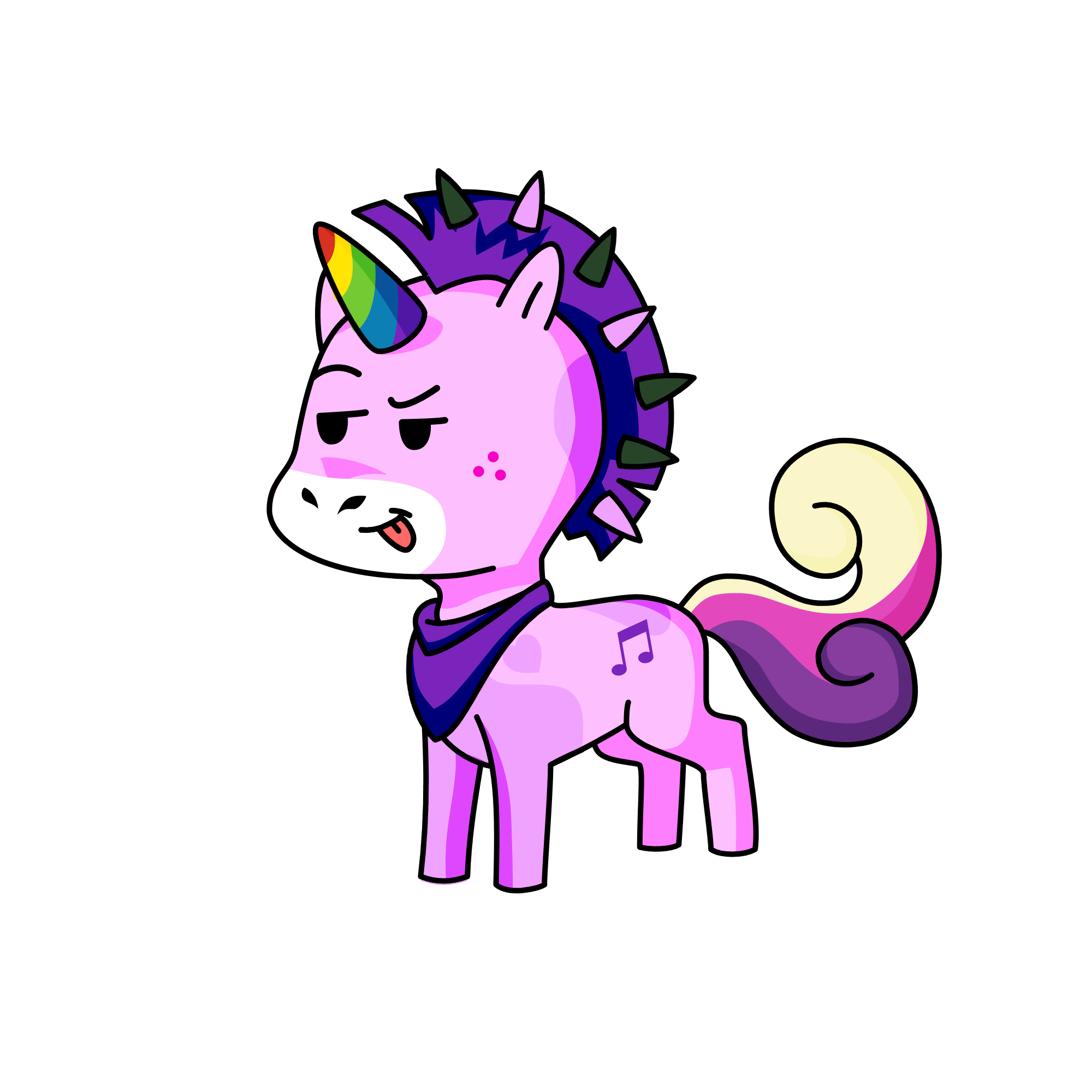 Sparkle Chad, the unicorn
