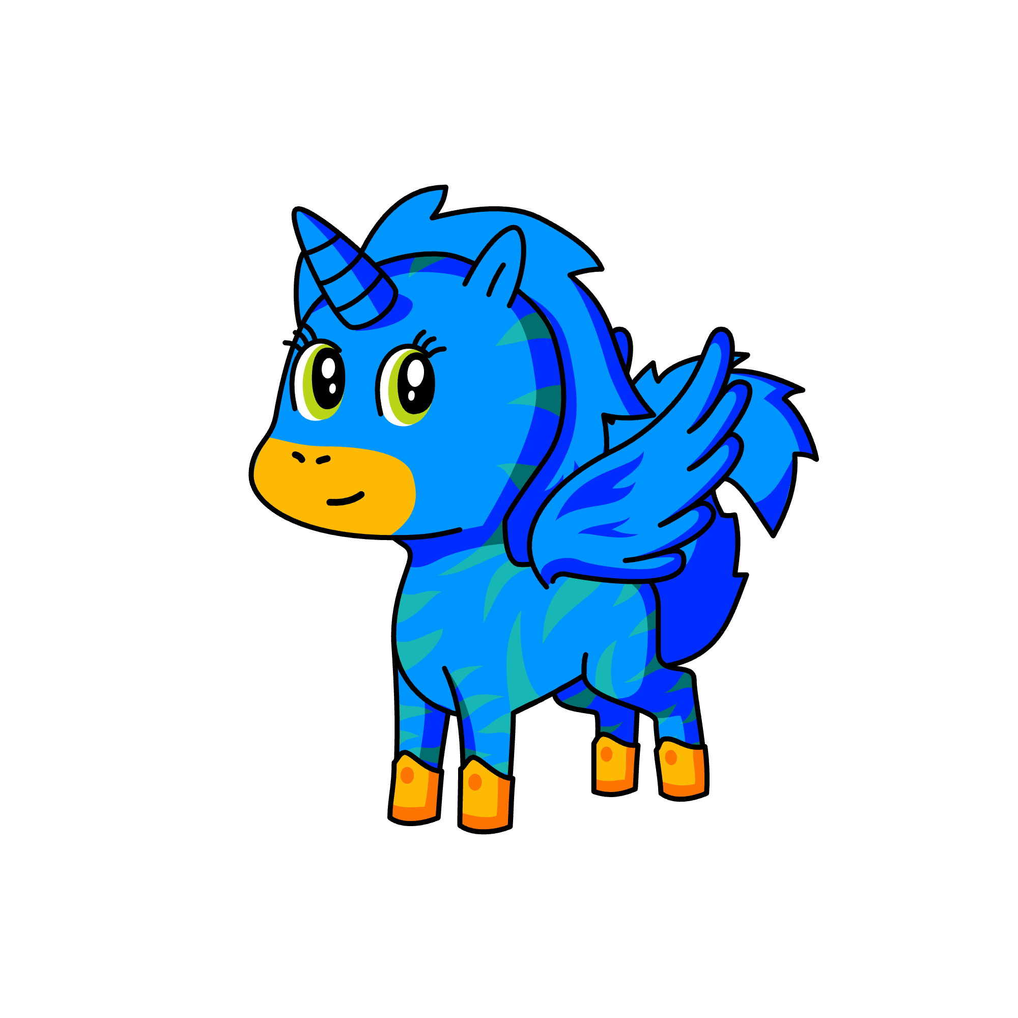 Bird, the unicorn