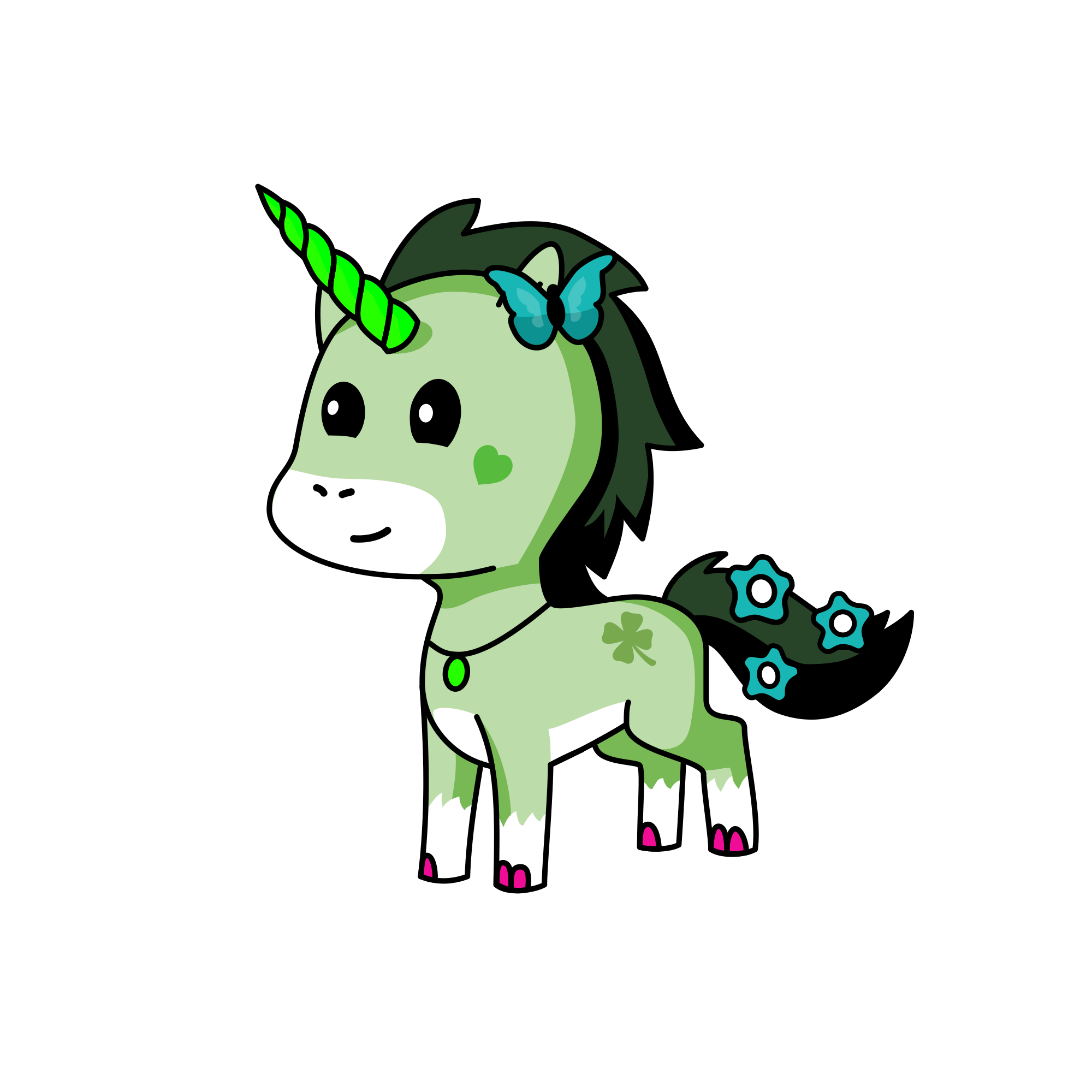 Leaf, the unicorn