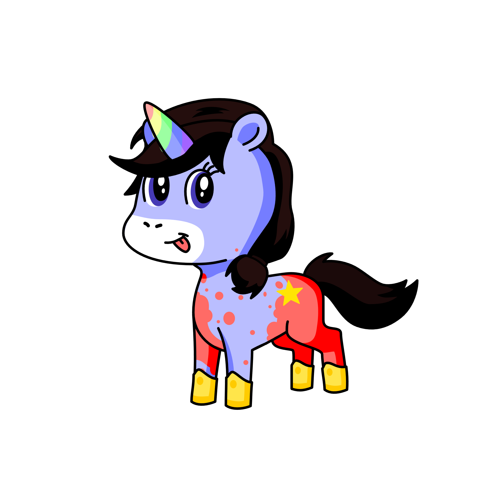 pompom, the unicorn