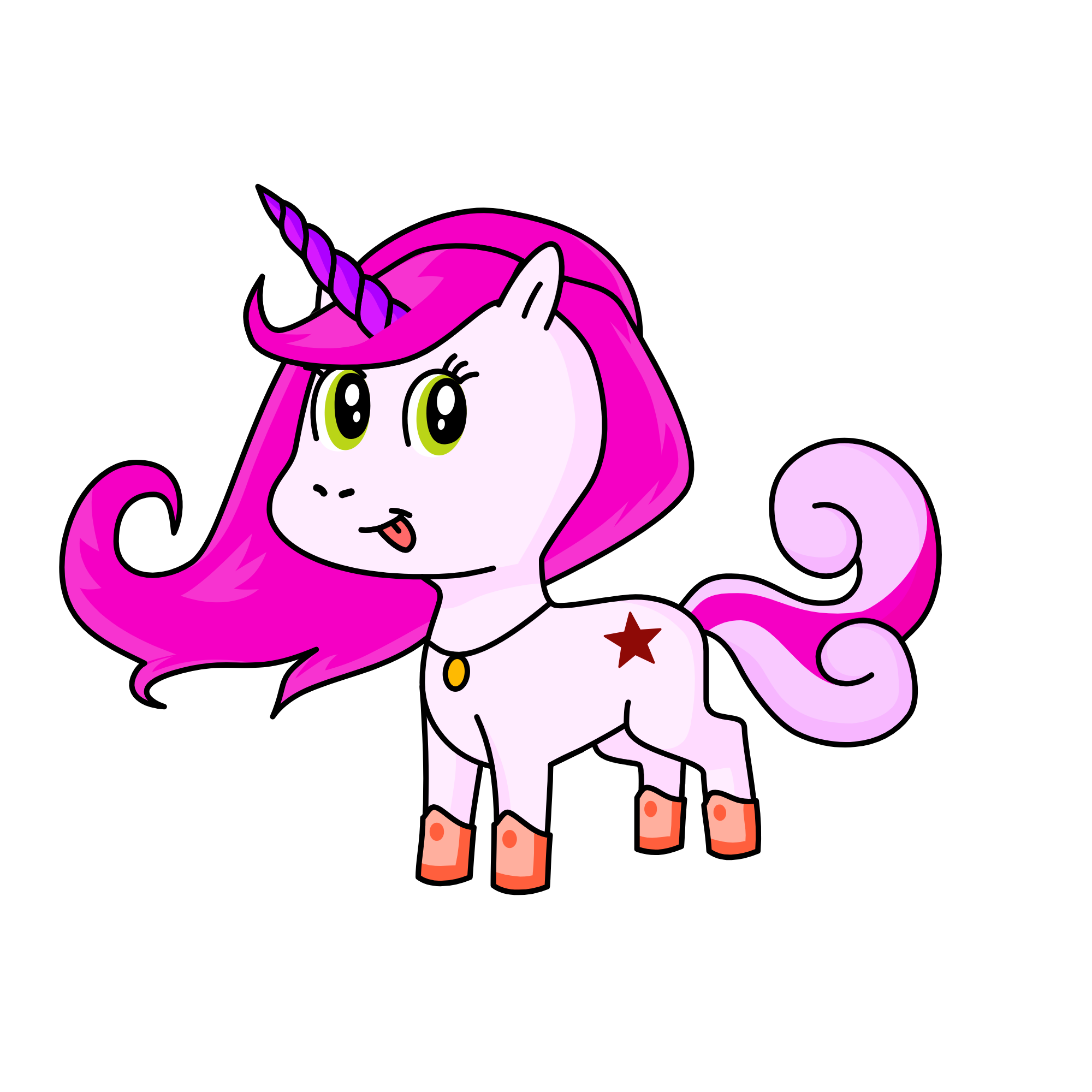 ADELACORN, the unicorn