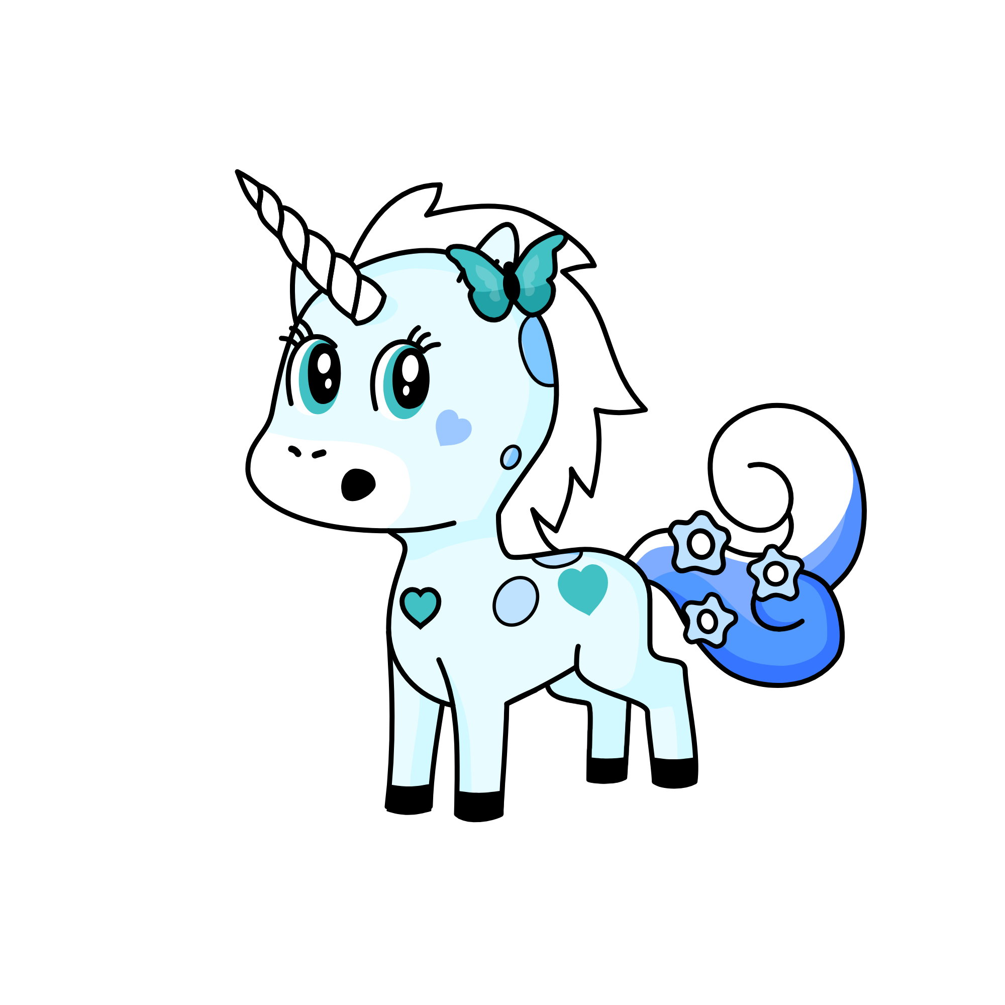 Winter🩵, the unicorn