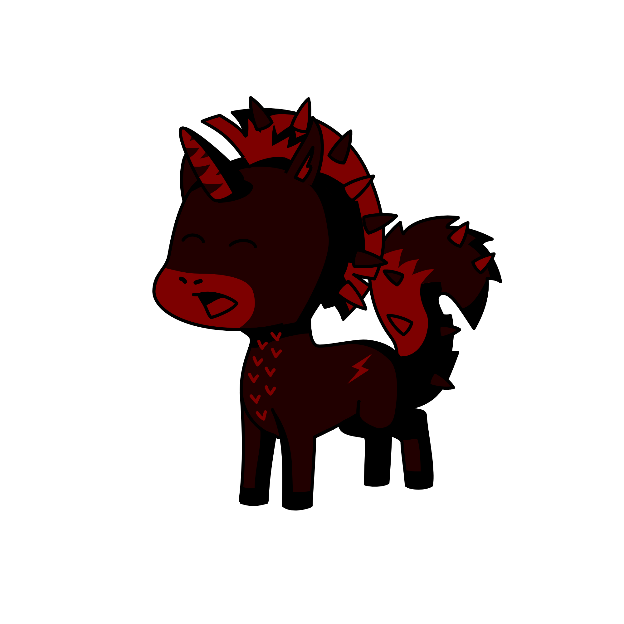 evilcorn, the unicorn
