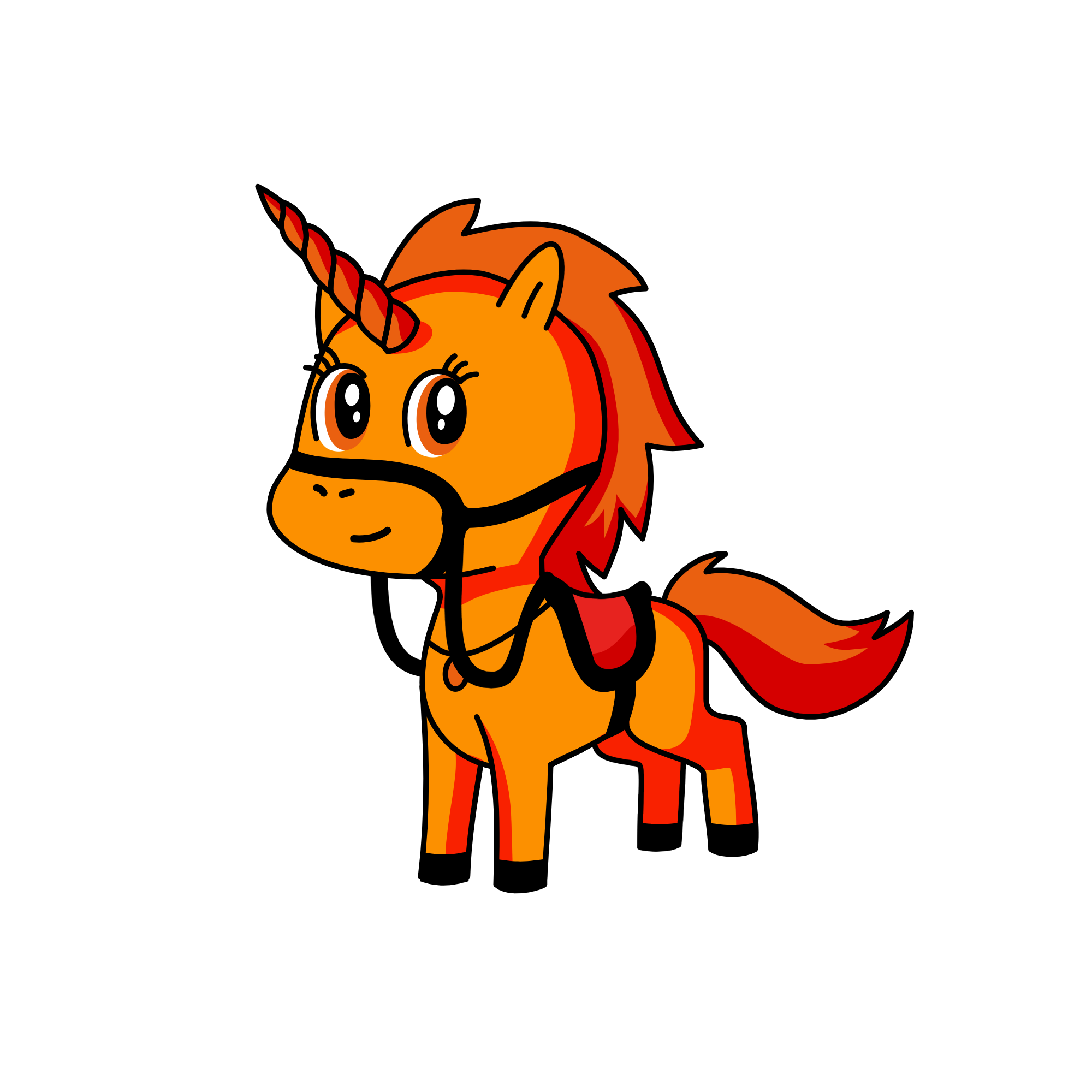 Cinder, the unicorn