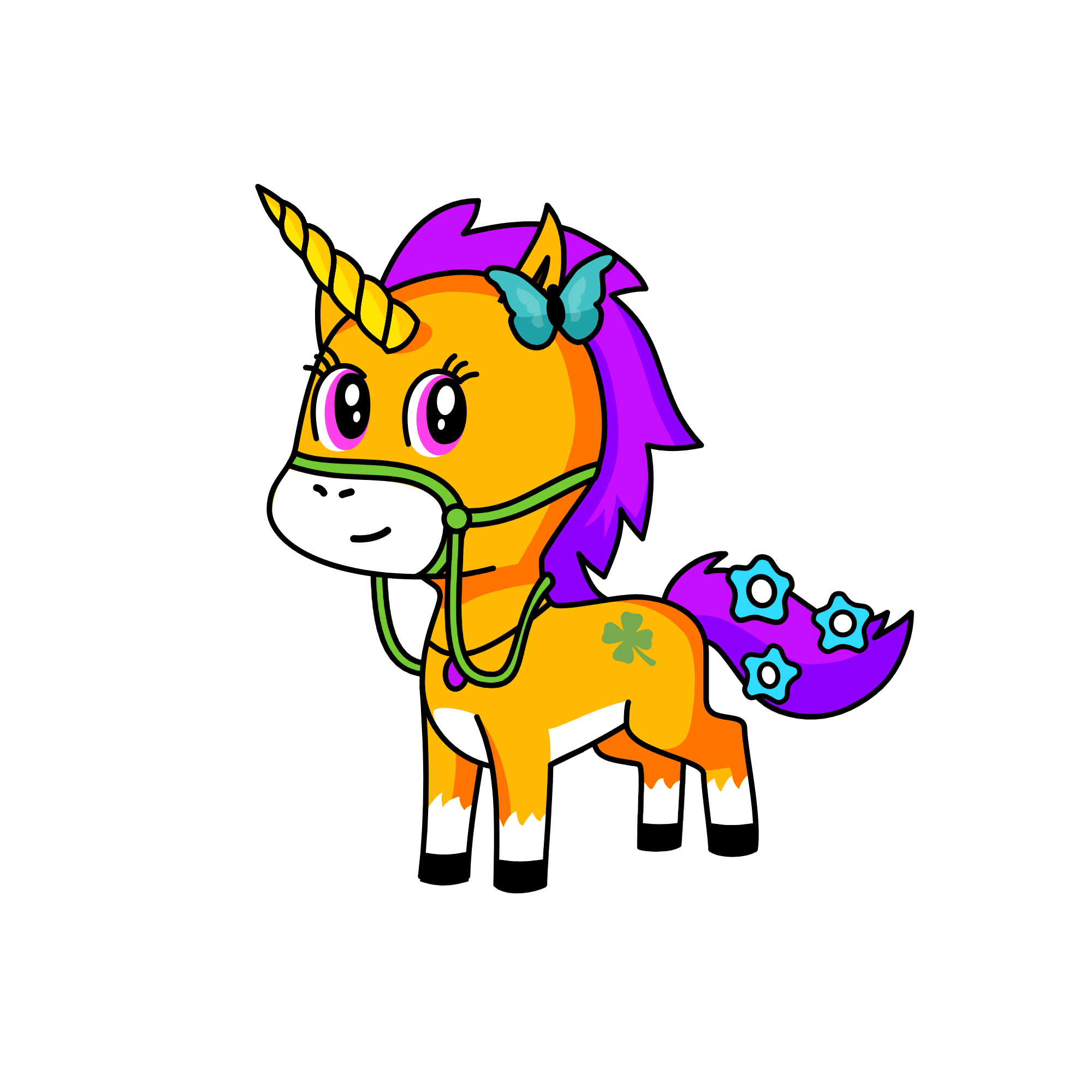 Leaf, the unicorn