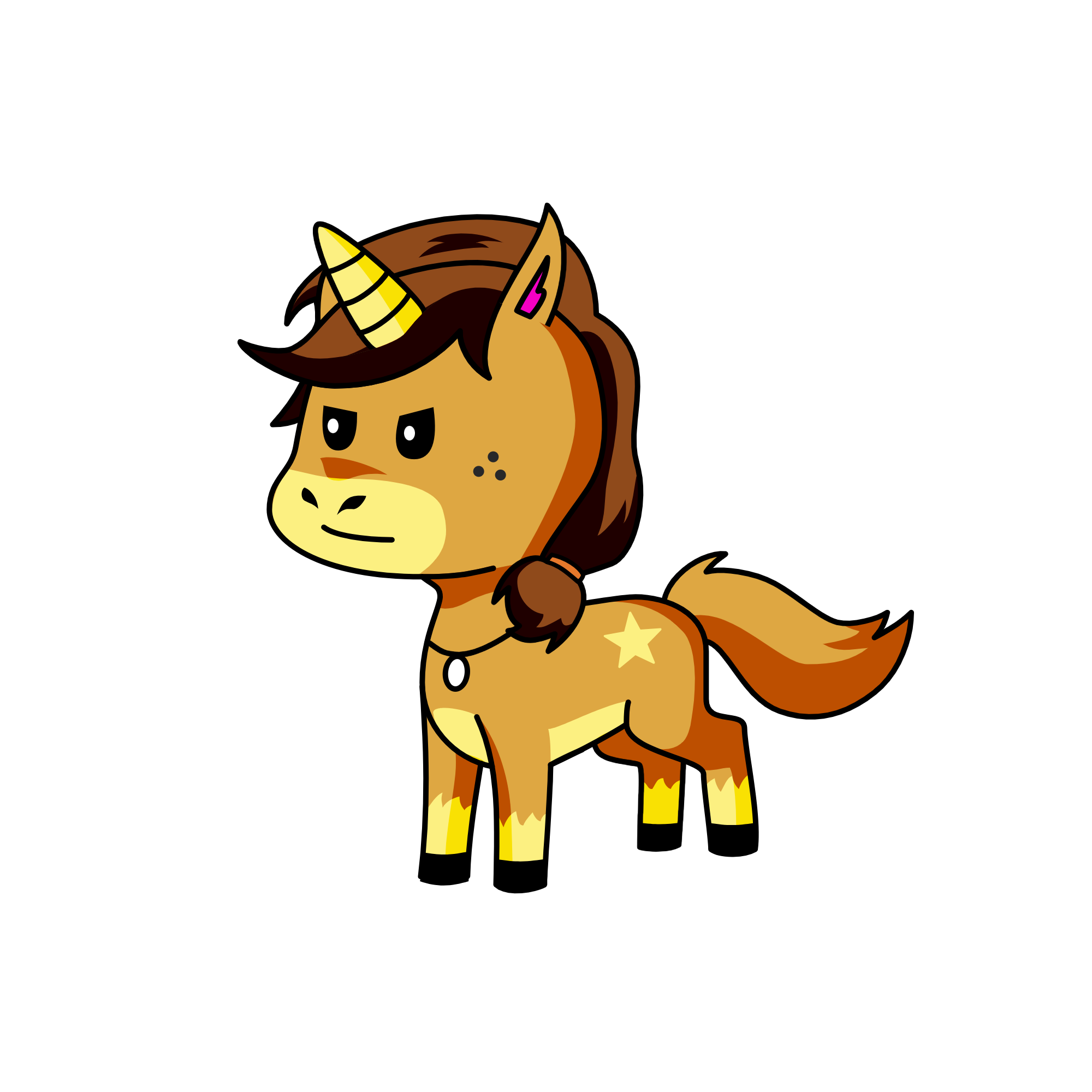 the COOL kid, the unicorn