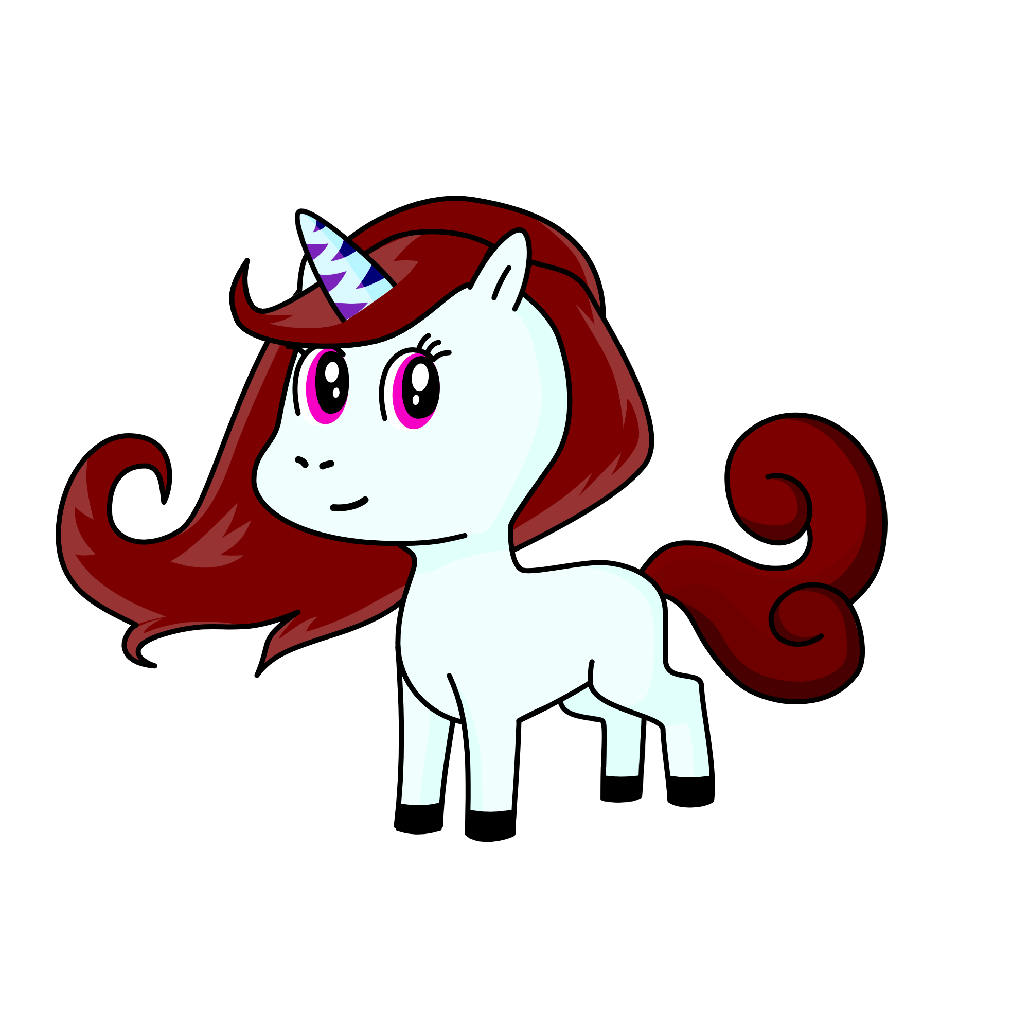 snow, the unicorn