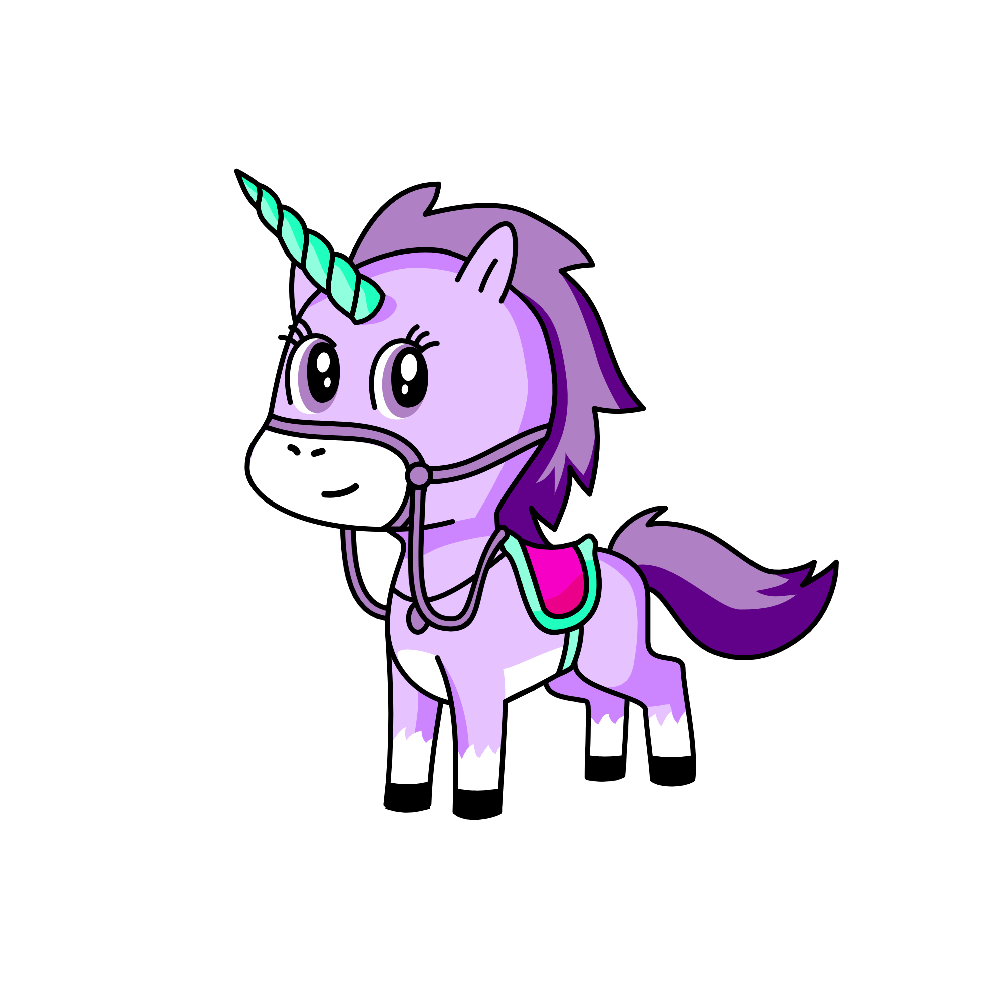 Mirage, the unicorn