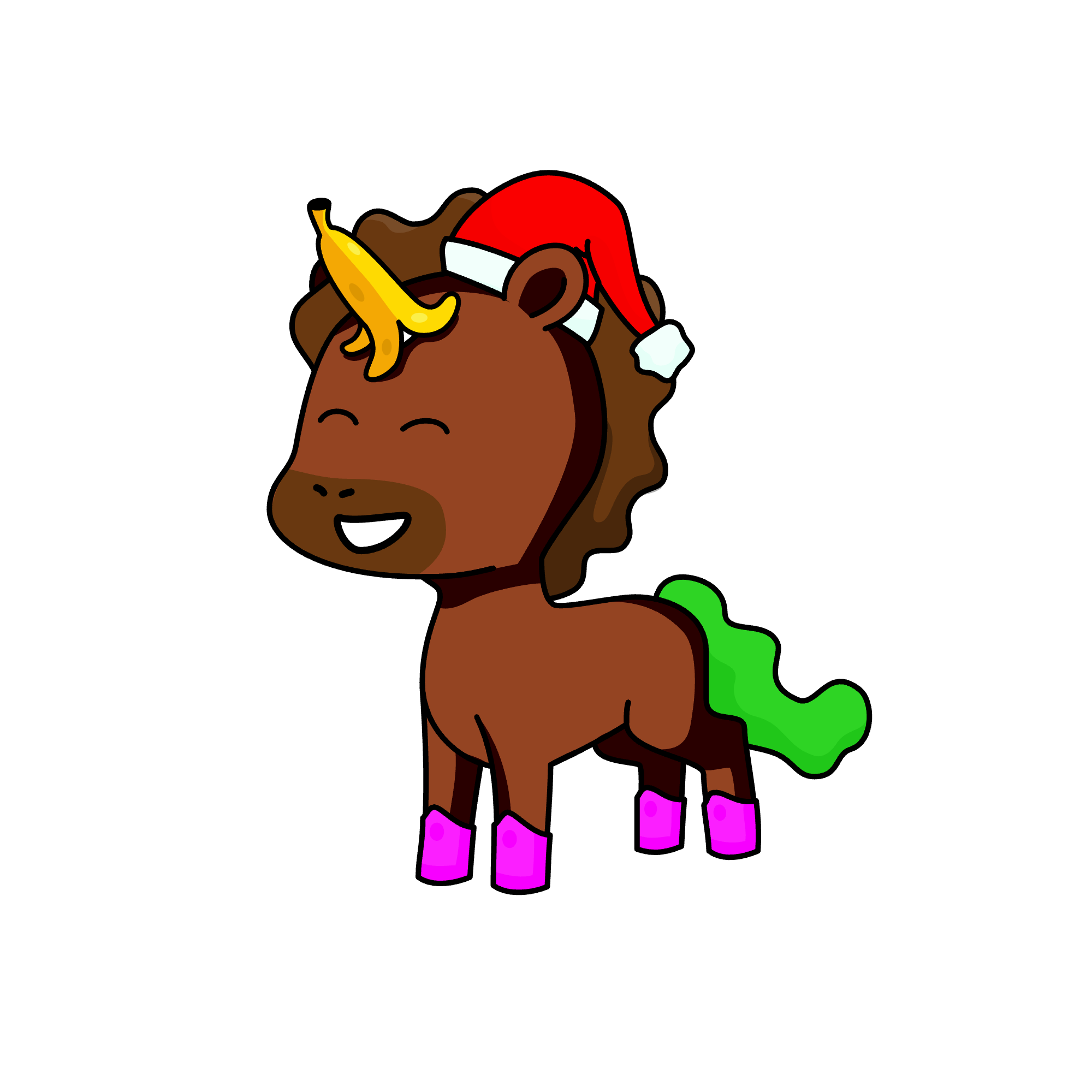 pooping man, the unicorn