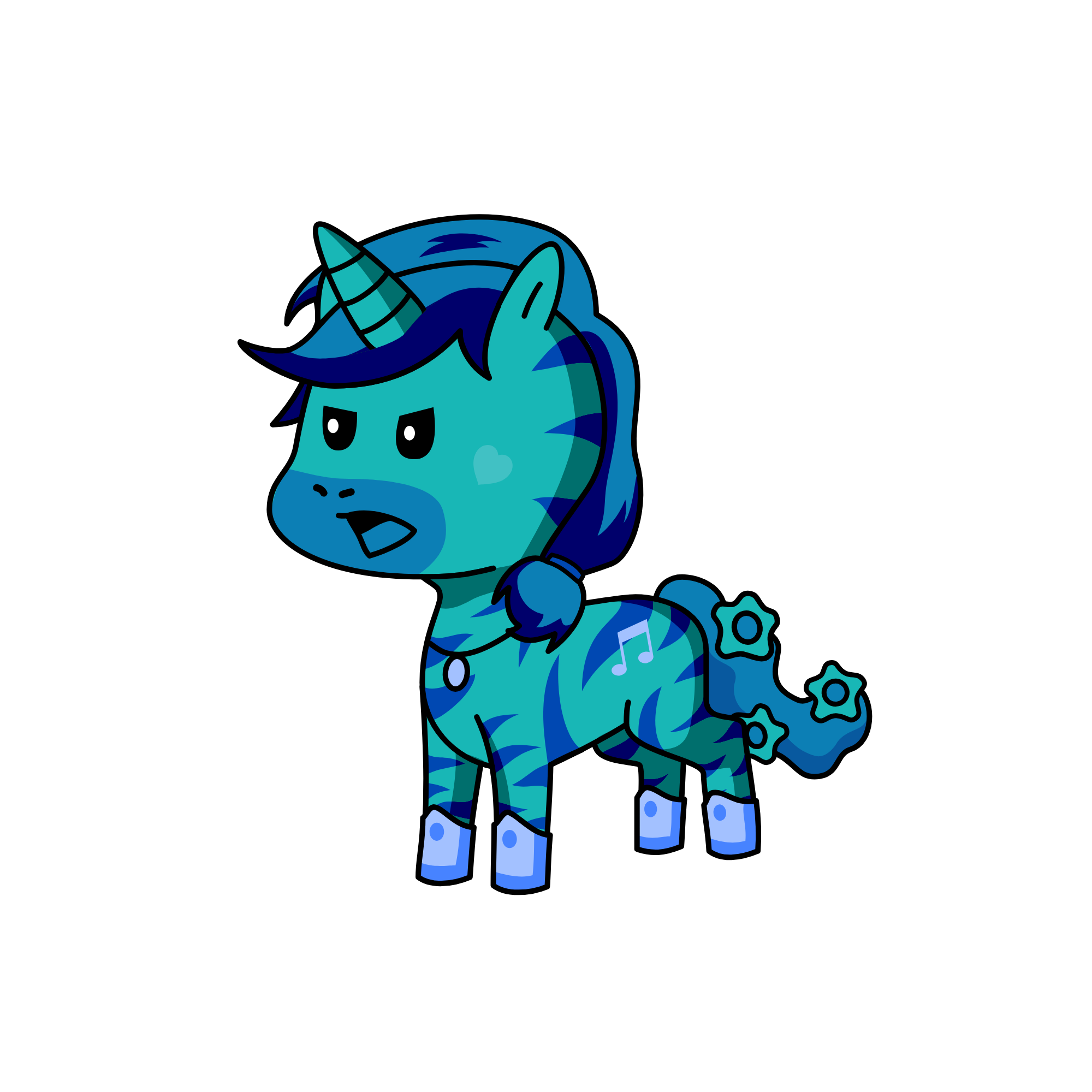 Sadsy, the unicorn