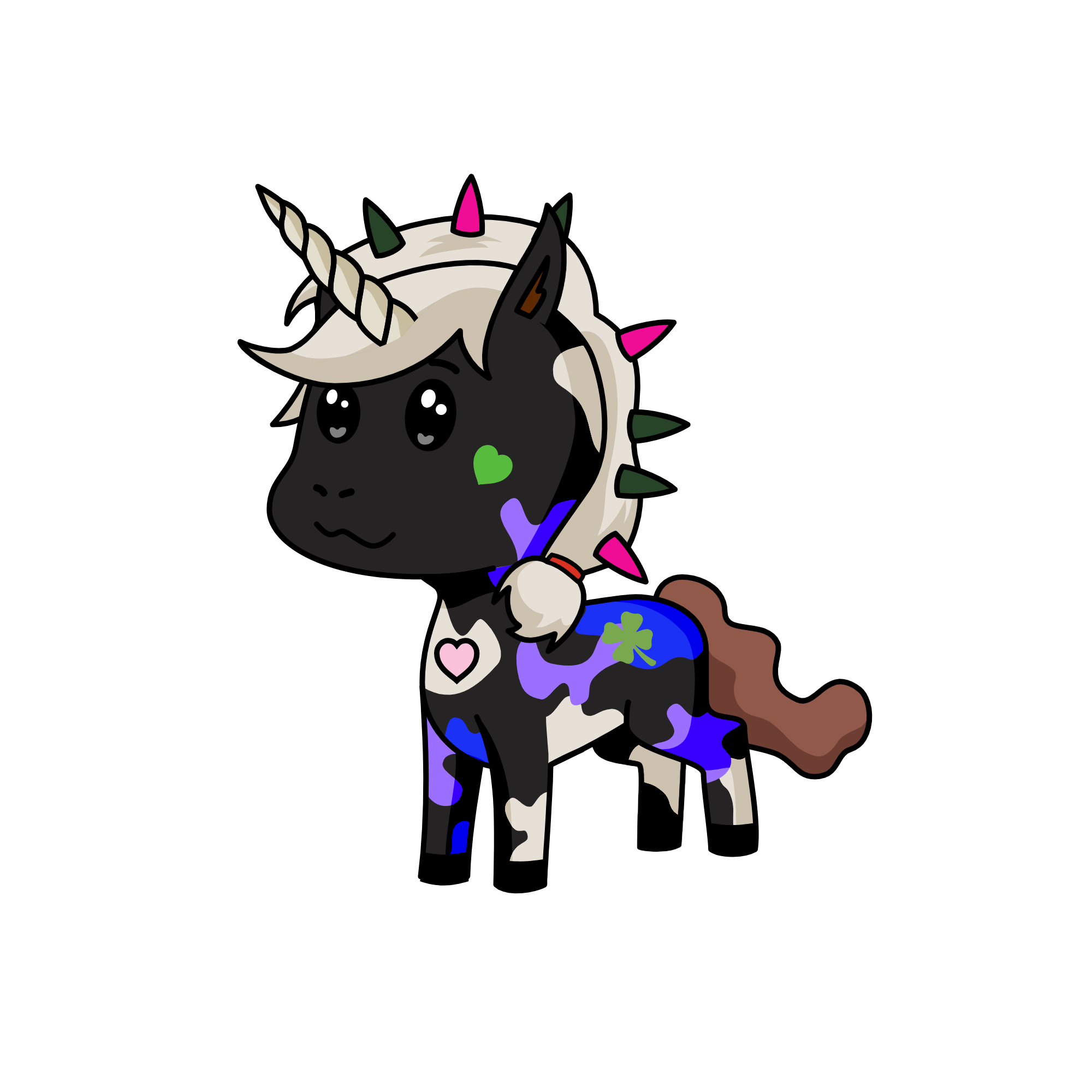 Galaxy, the unicorn
