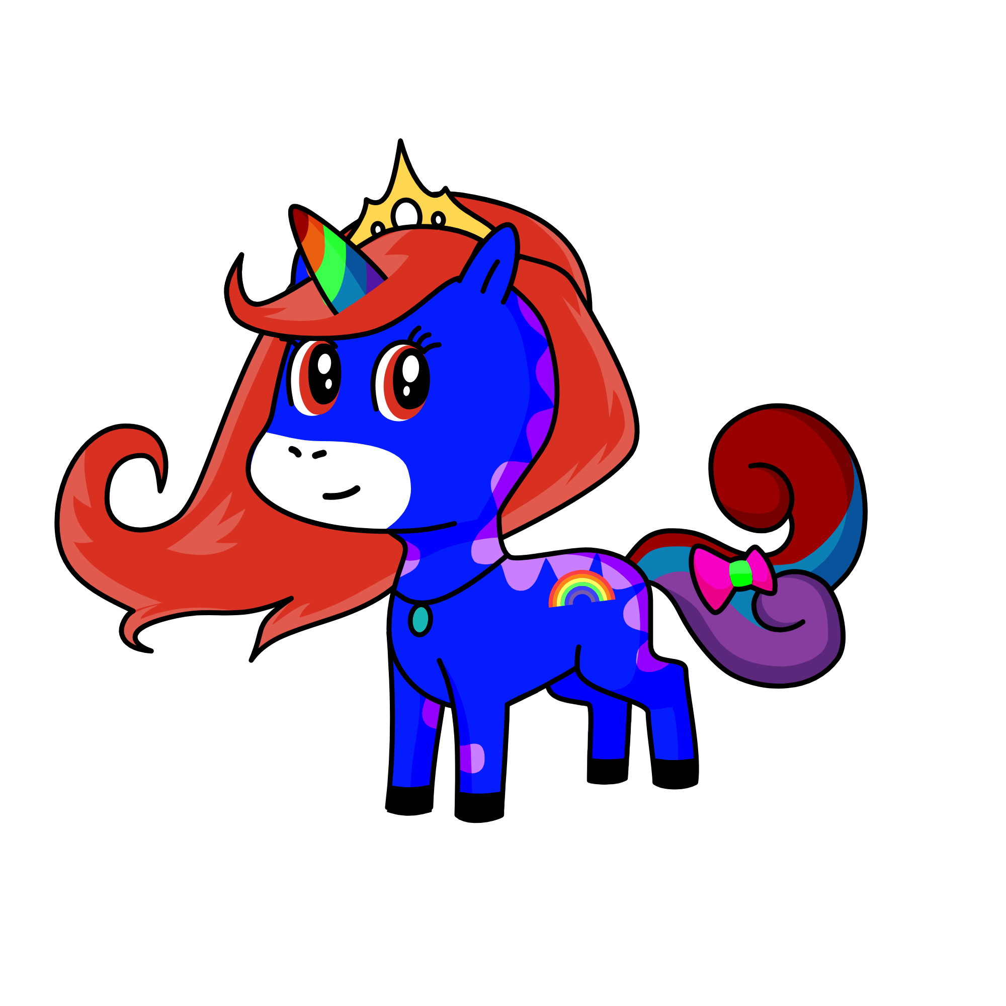 Lovely, the unicorn
