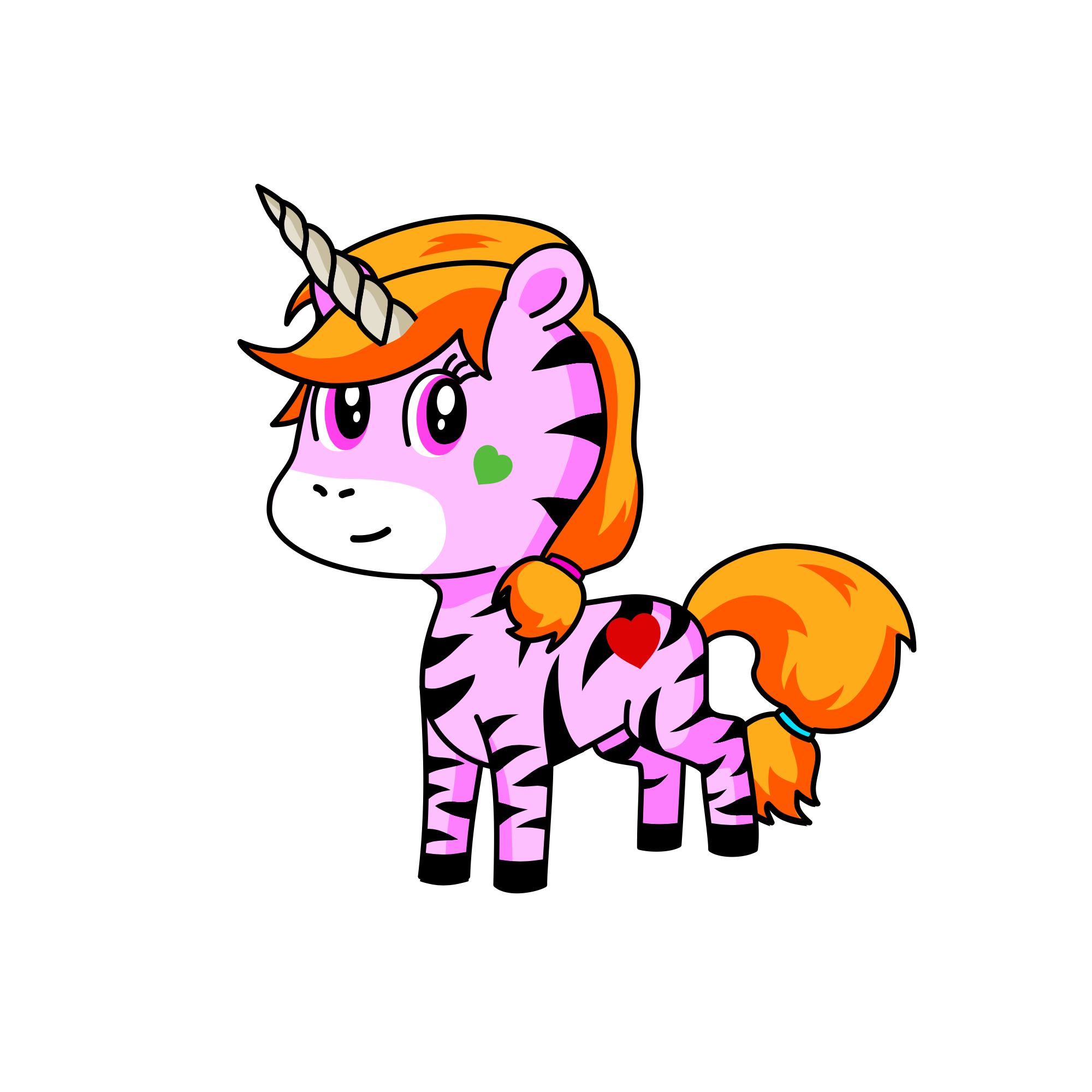 Banana, the unicorn