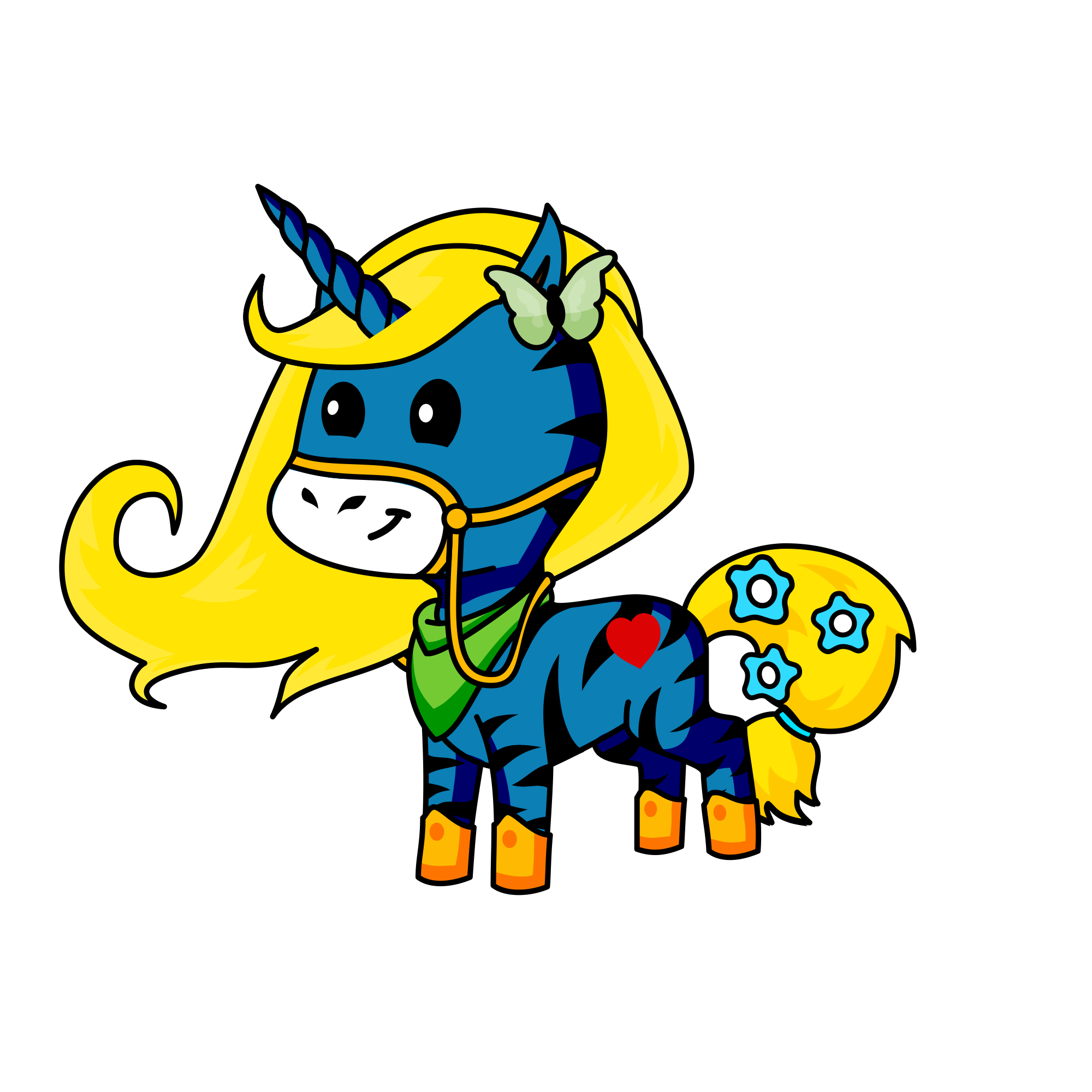 Hurrucane, the unicorn