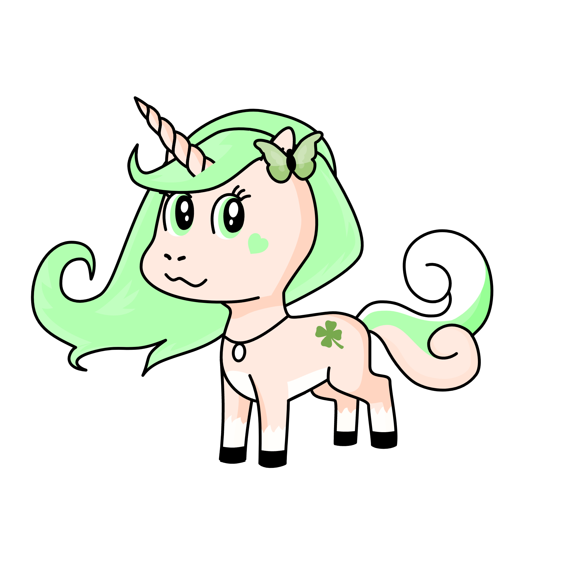 Cupcake, the unicorn