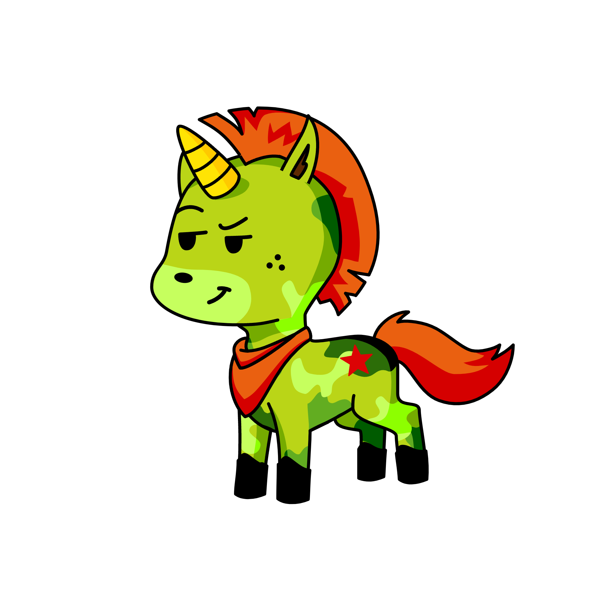 SPIKE, the unicorn