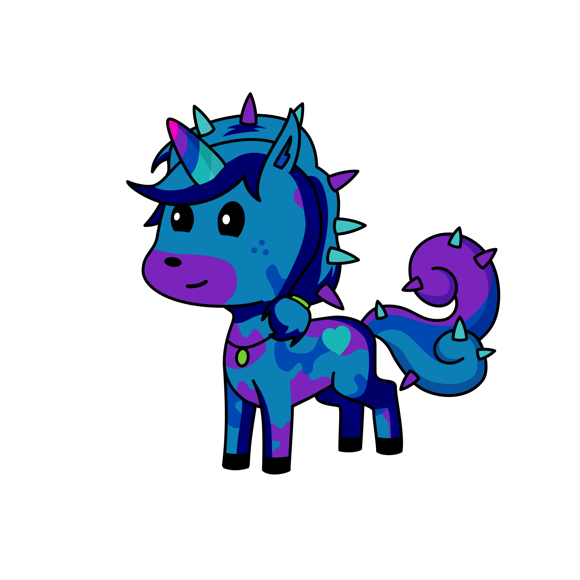 Alexandria, the unicorn