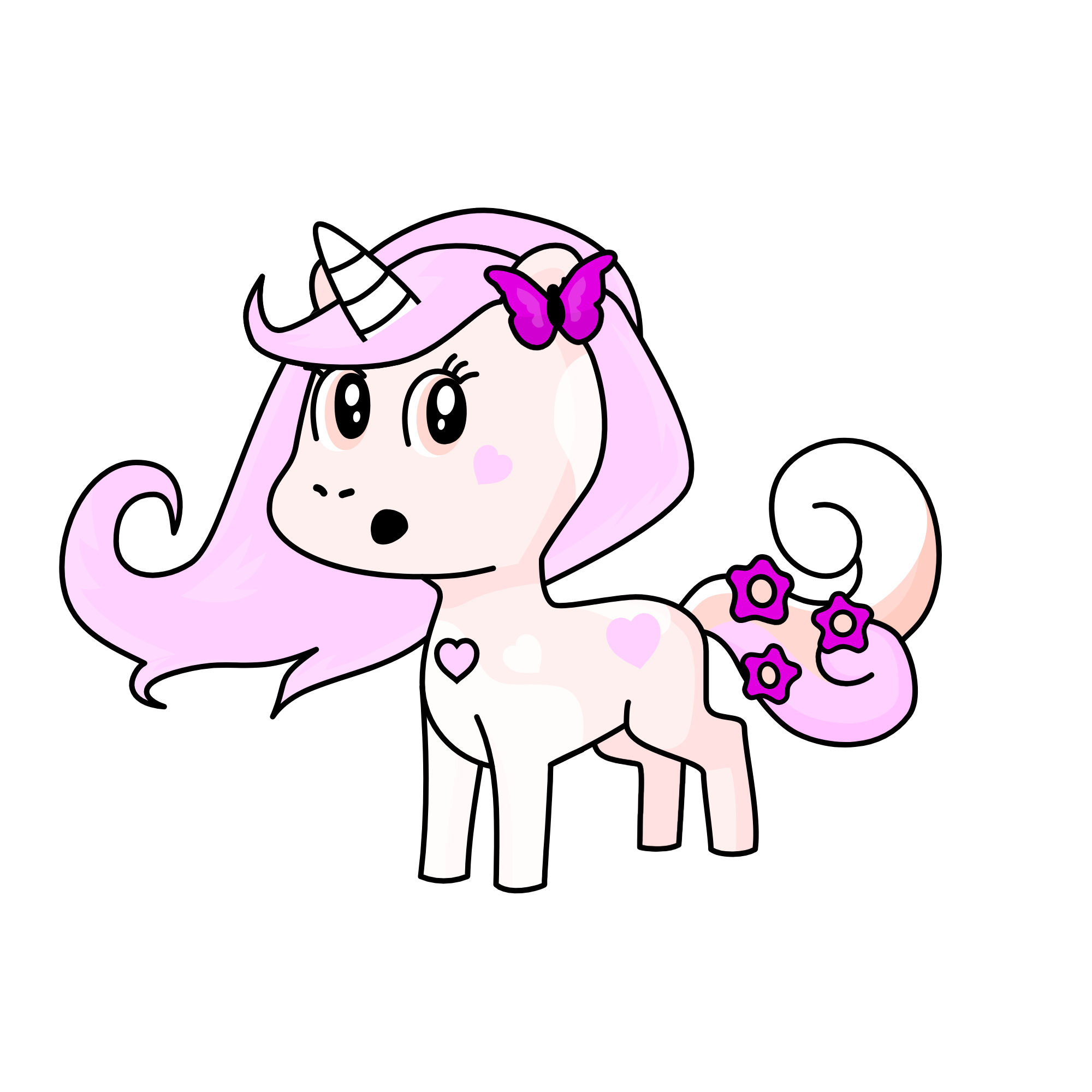 pinkie, the unicorn