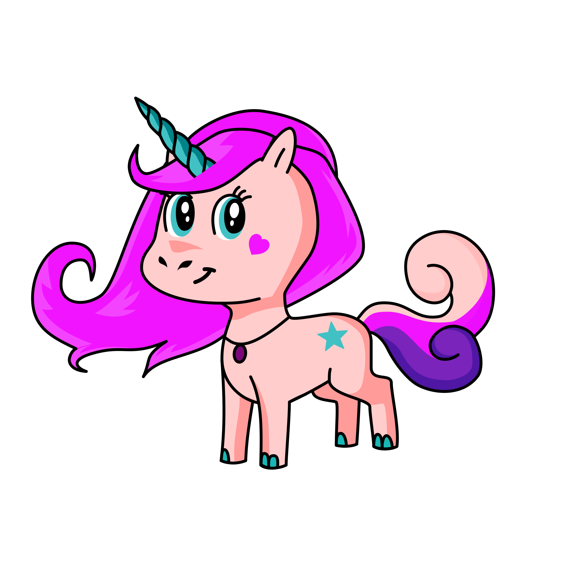 dinkle, the unicorn