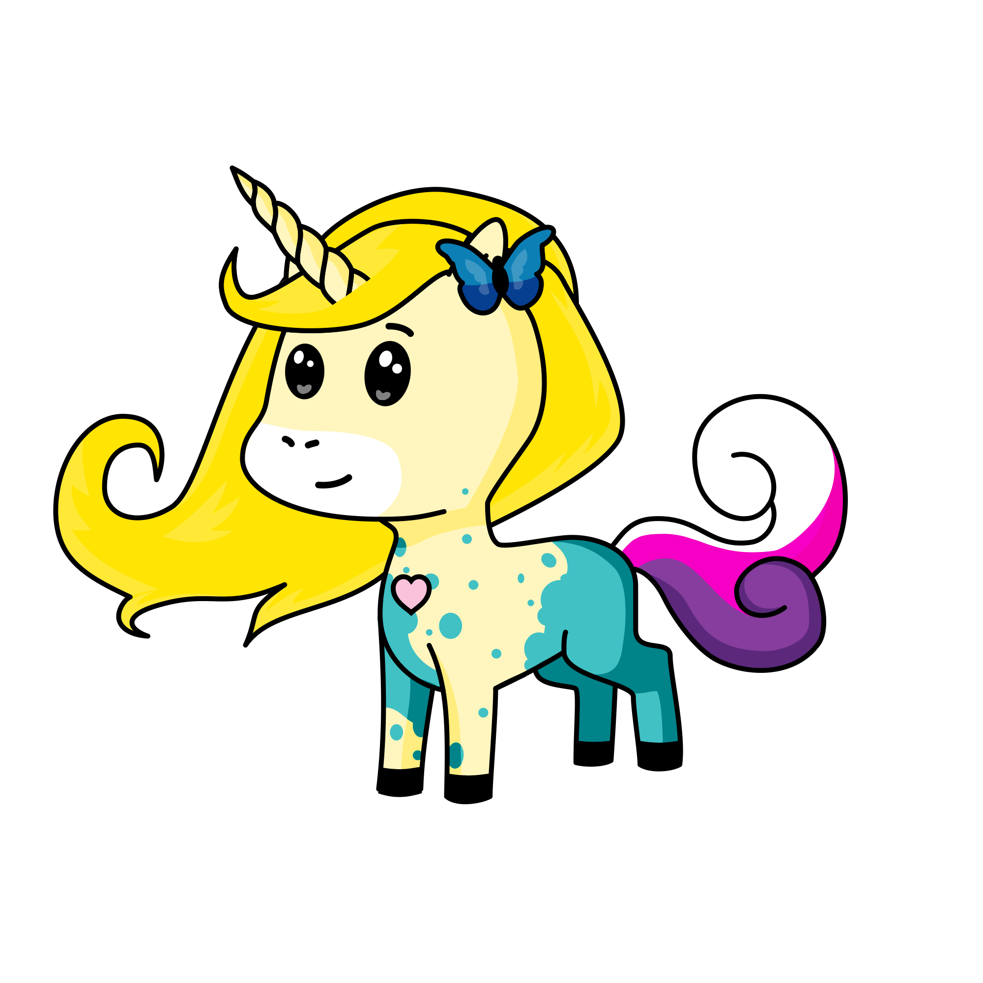 Star light secret , the unicorn