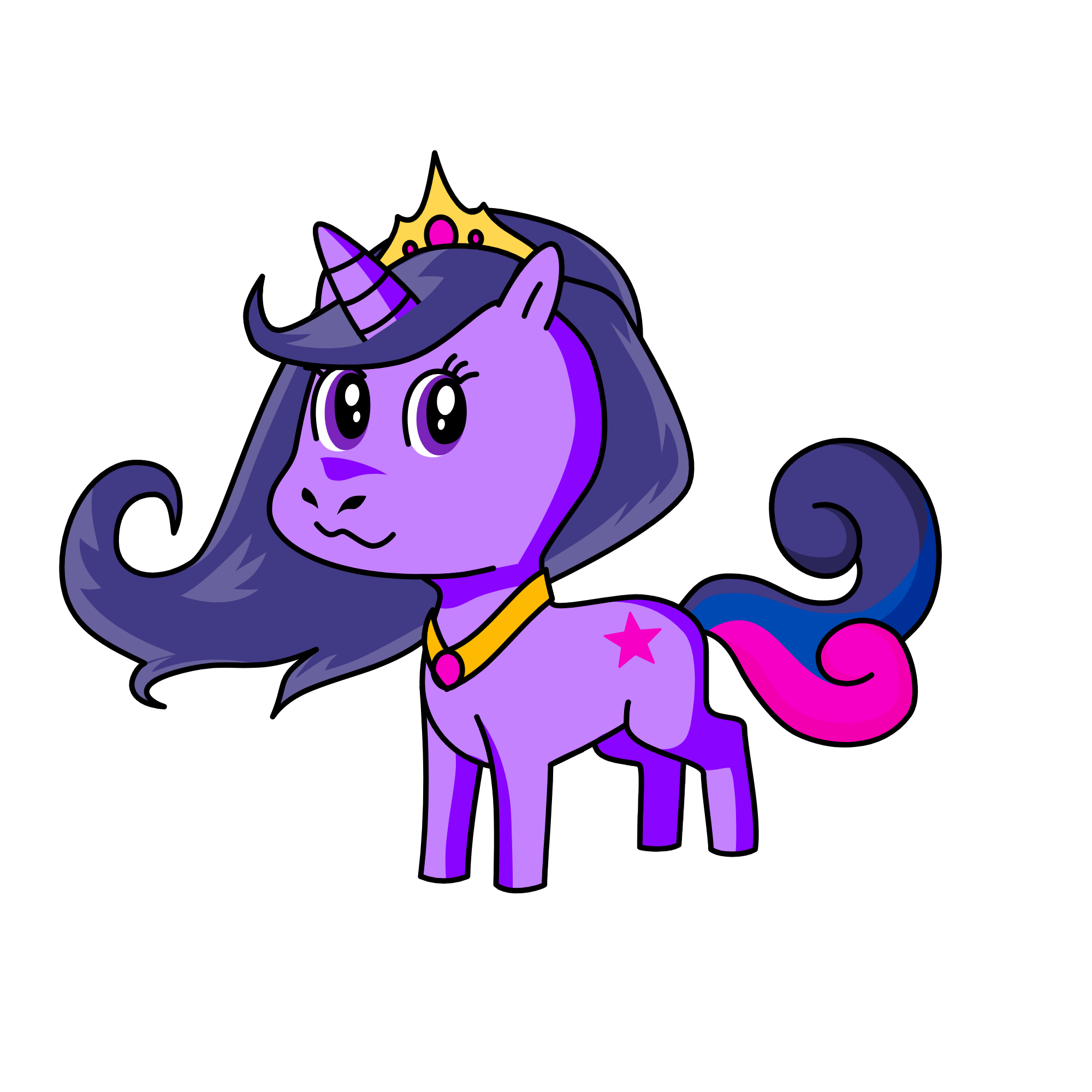 Twilight Sparkle, the unicorn