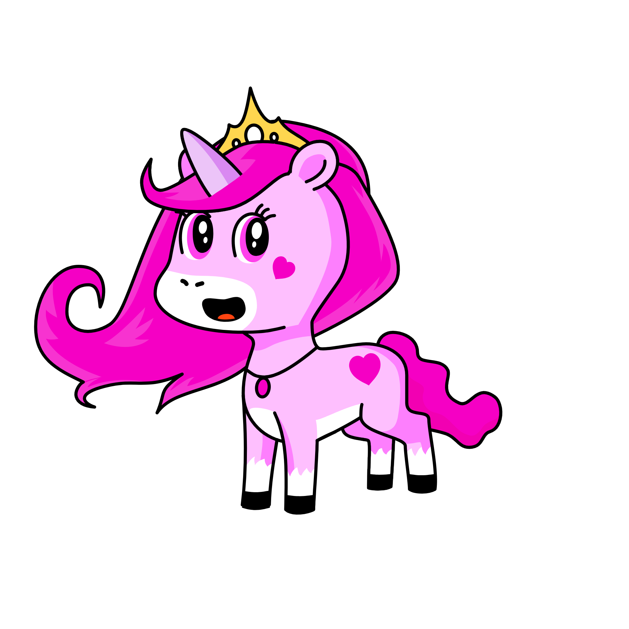 Pinkie Pie, the unicorn