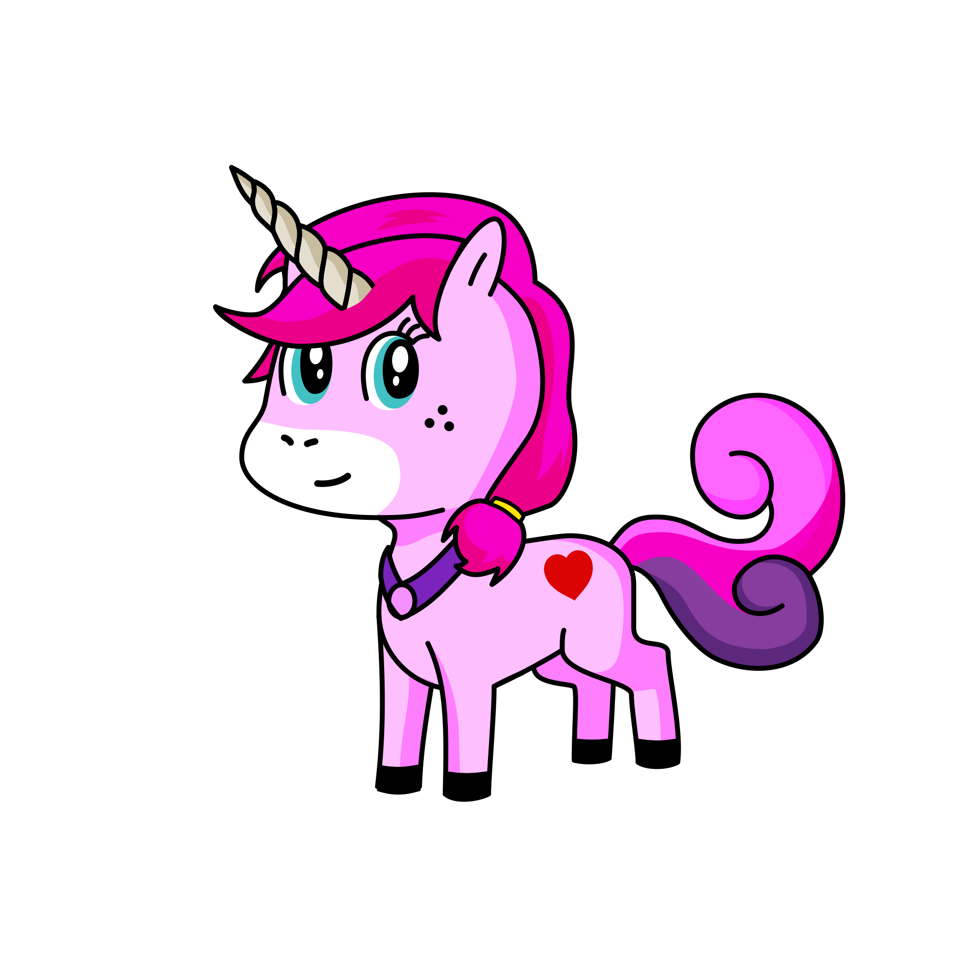 Lulu Bean , the unicorn