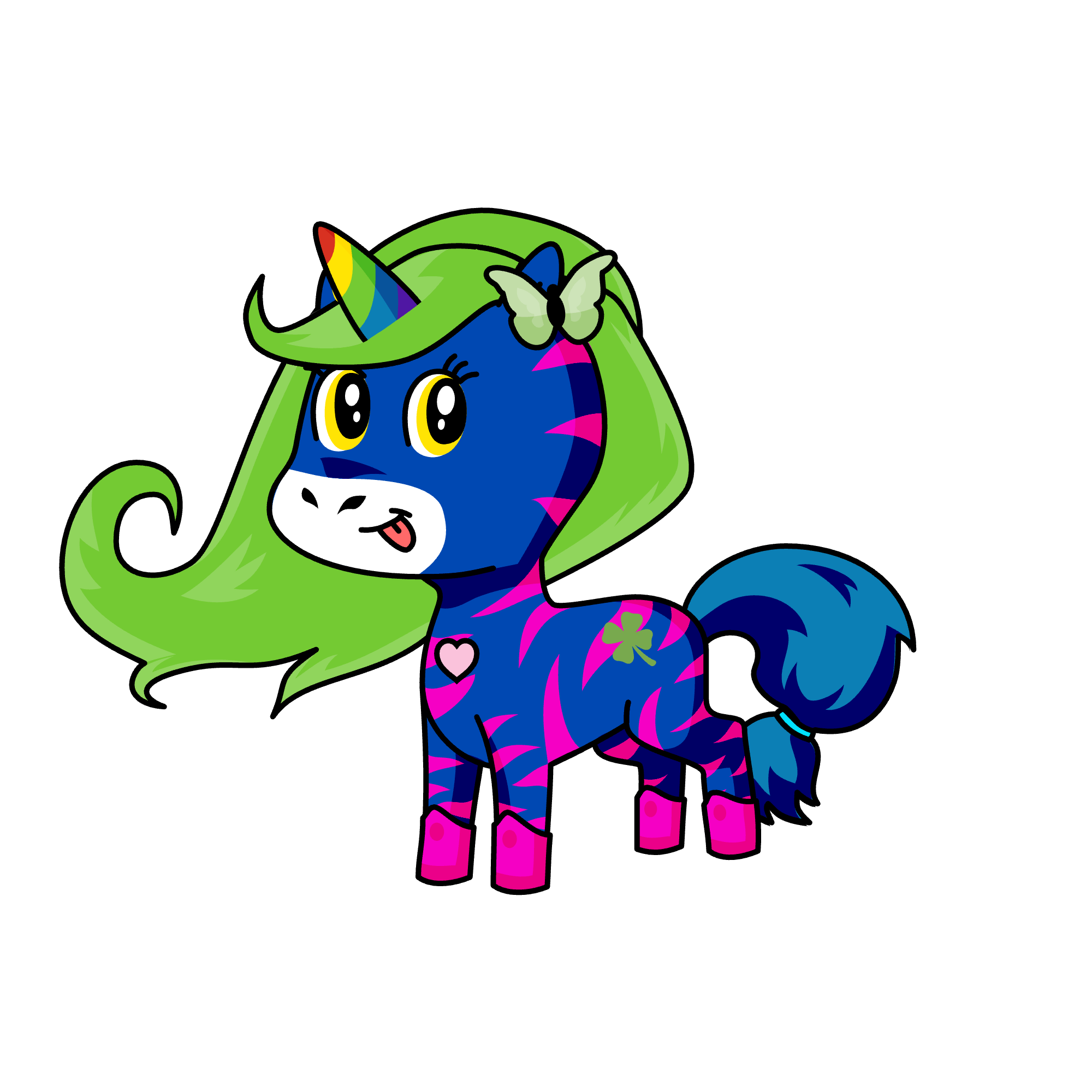 Stella-Bella, the unicorn