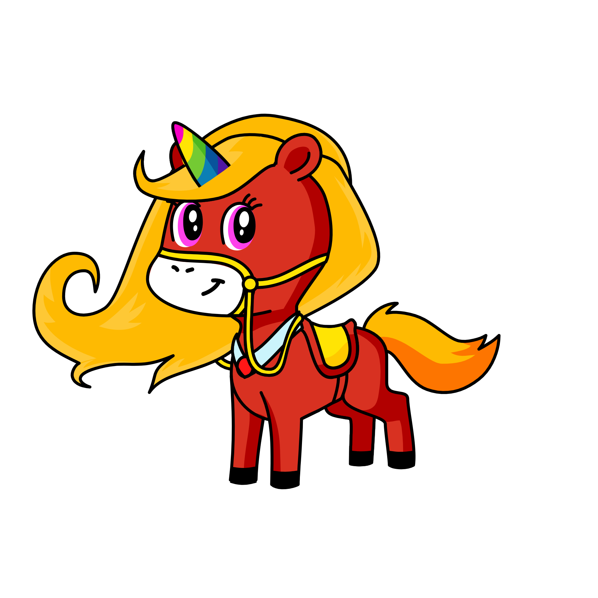 Rose, the unicorn