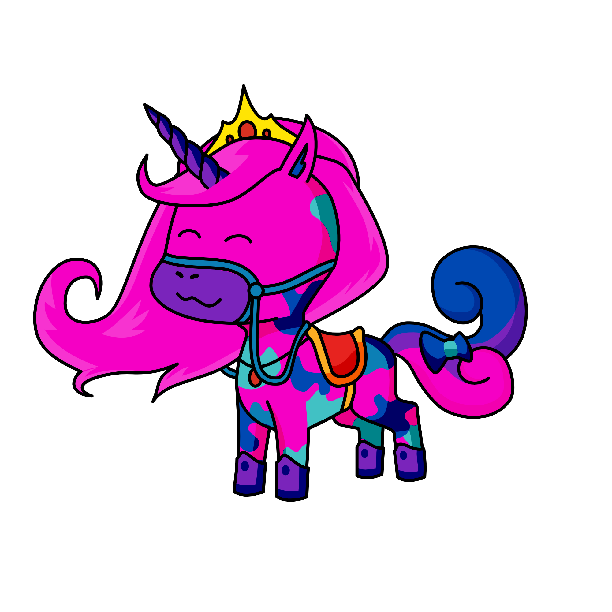 Mighty Midnight, the unicorn