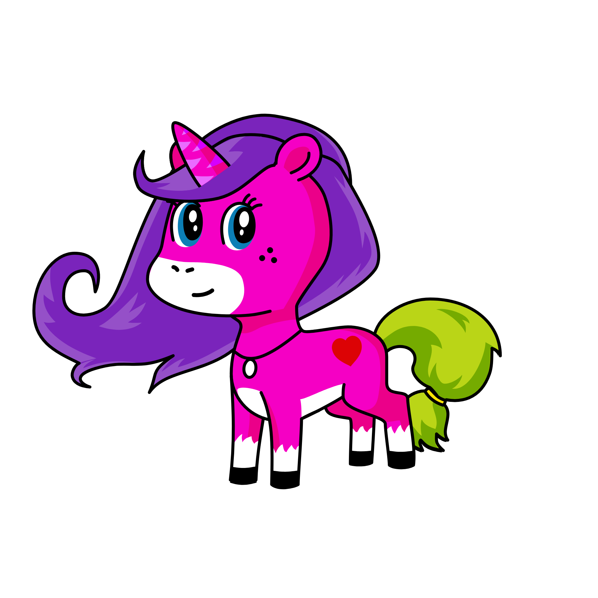 Princess McKinna, the unicorn
