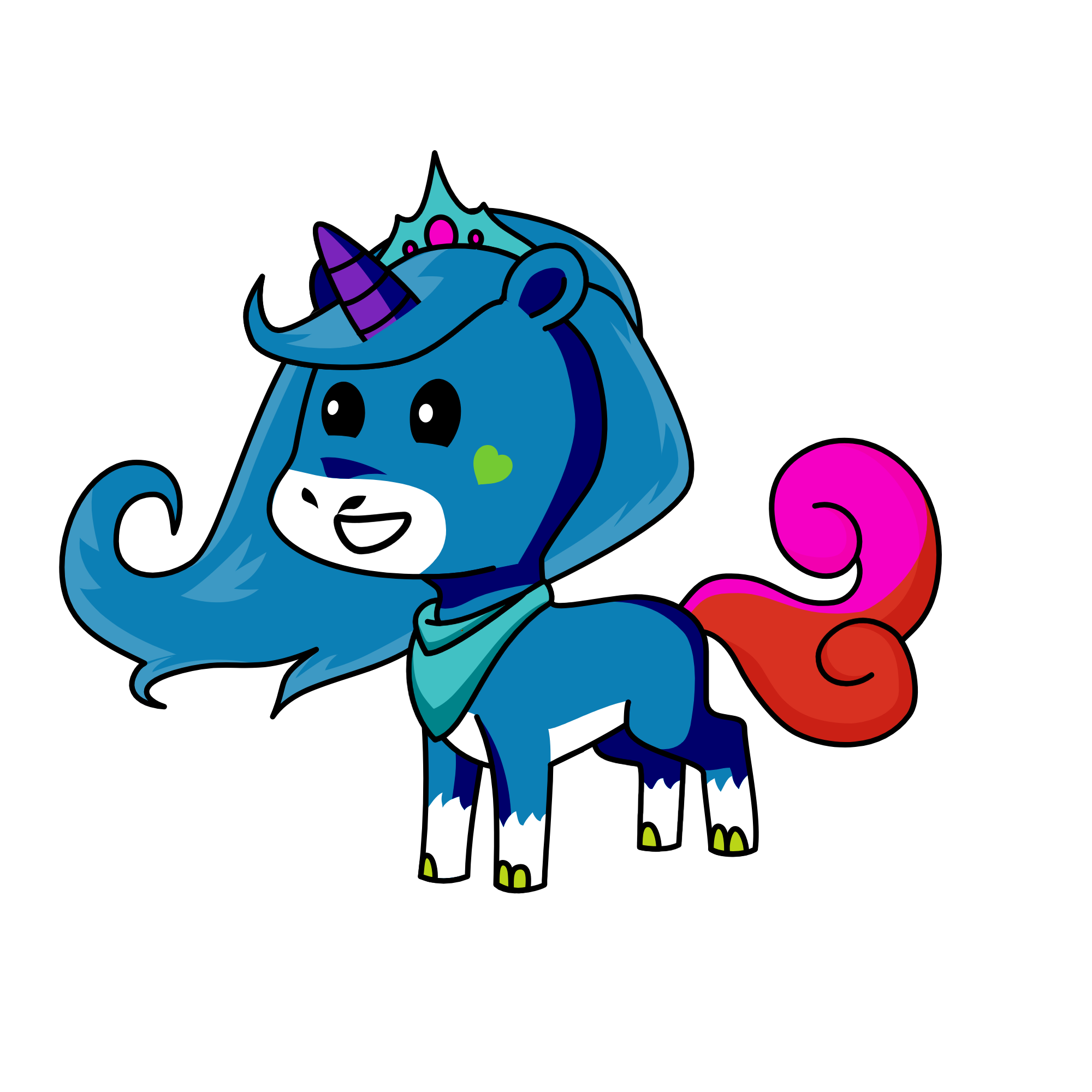 hjh, the unicorn