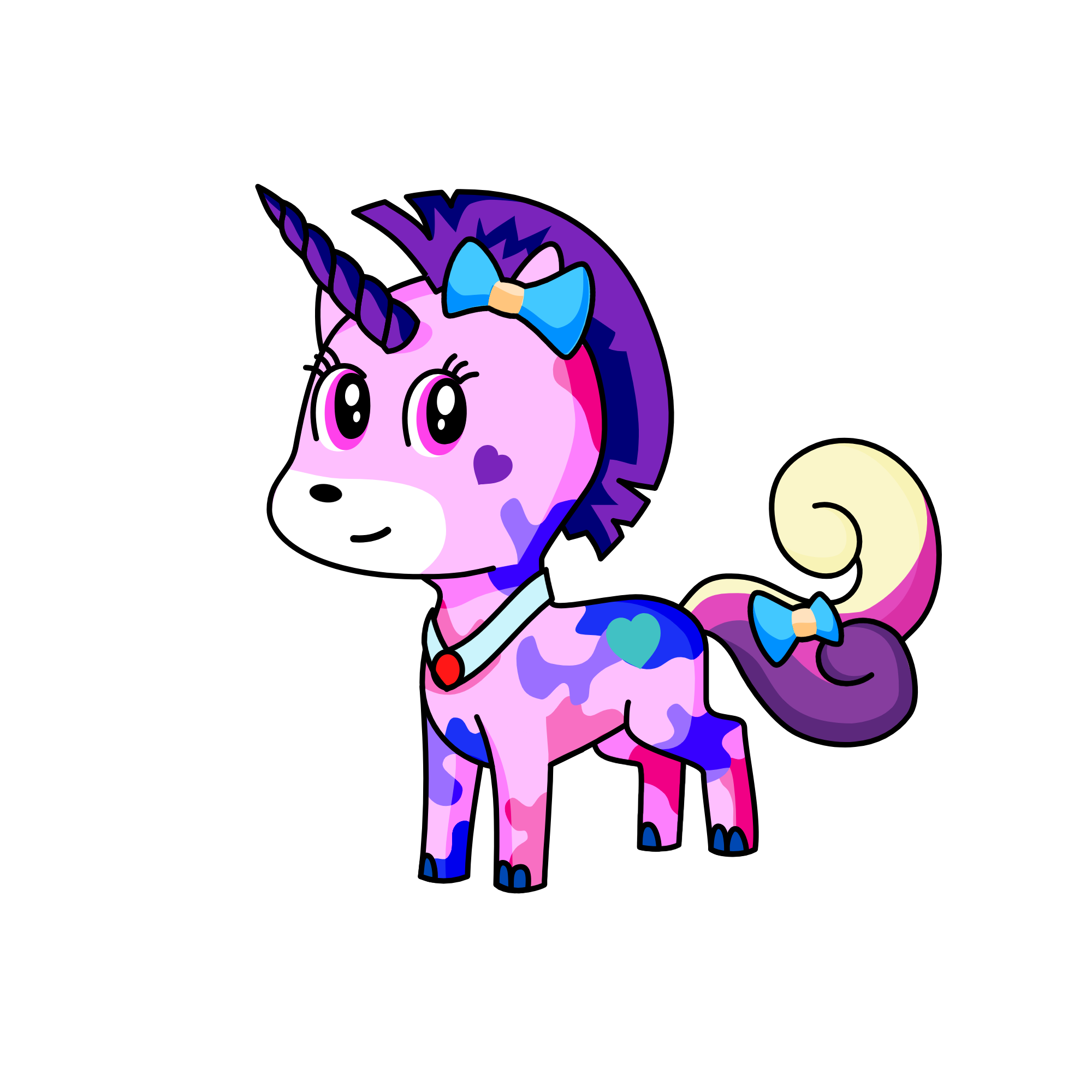 Lena , the unicorn