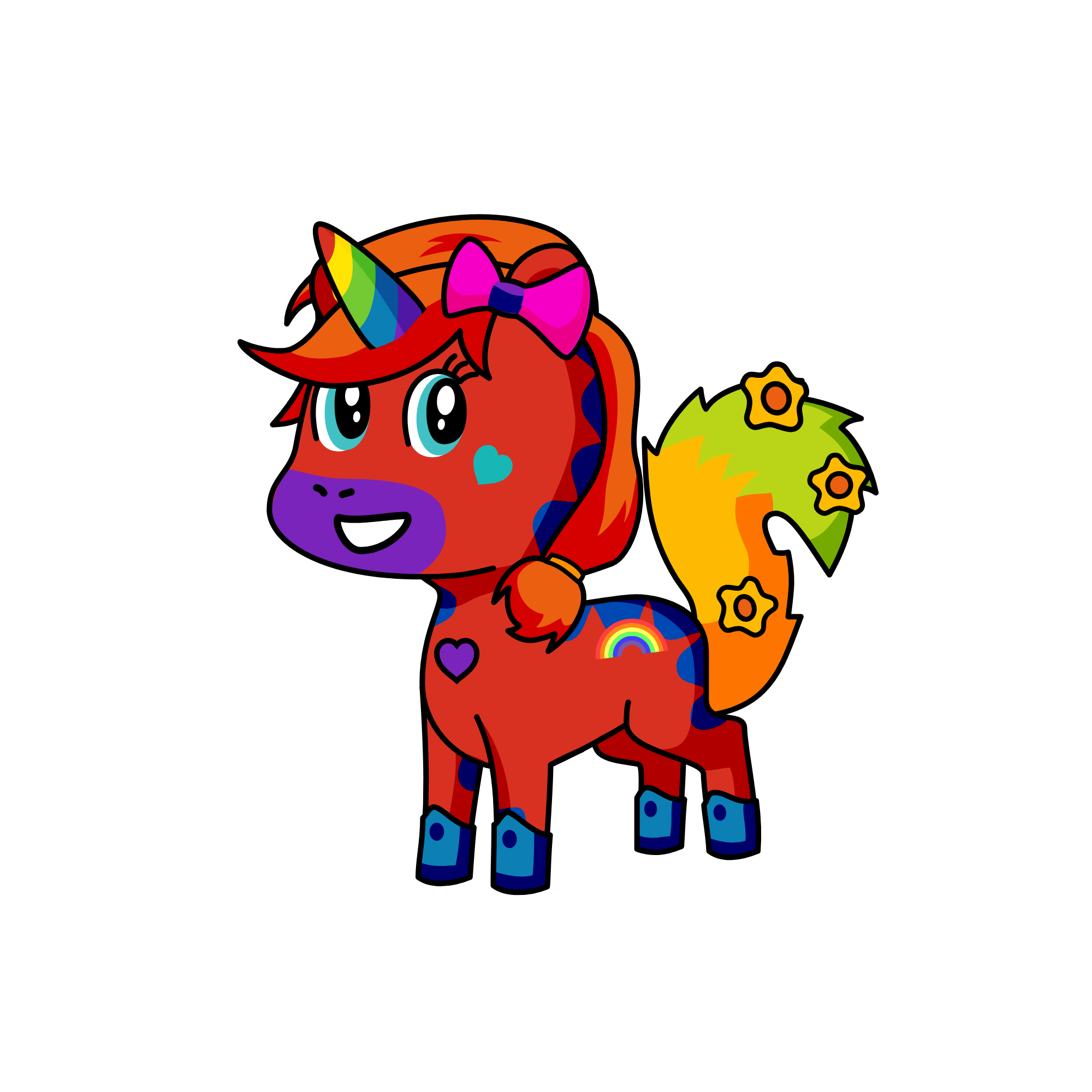 cupcake unicorn, the unicorn