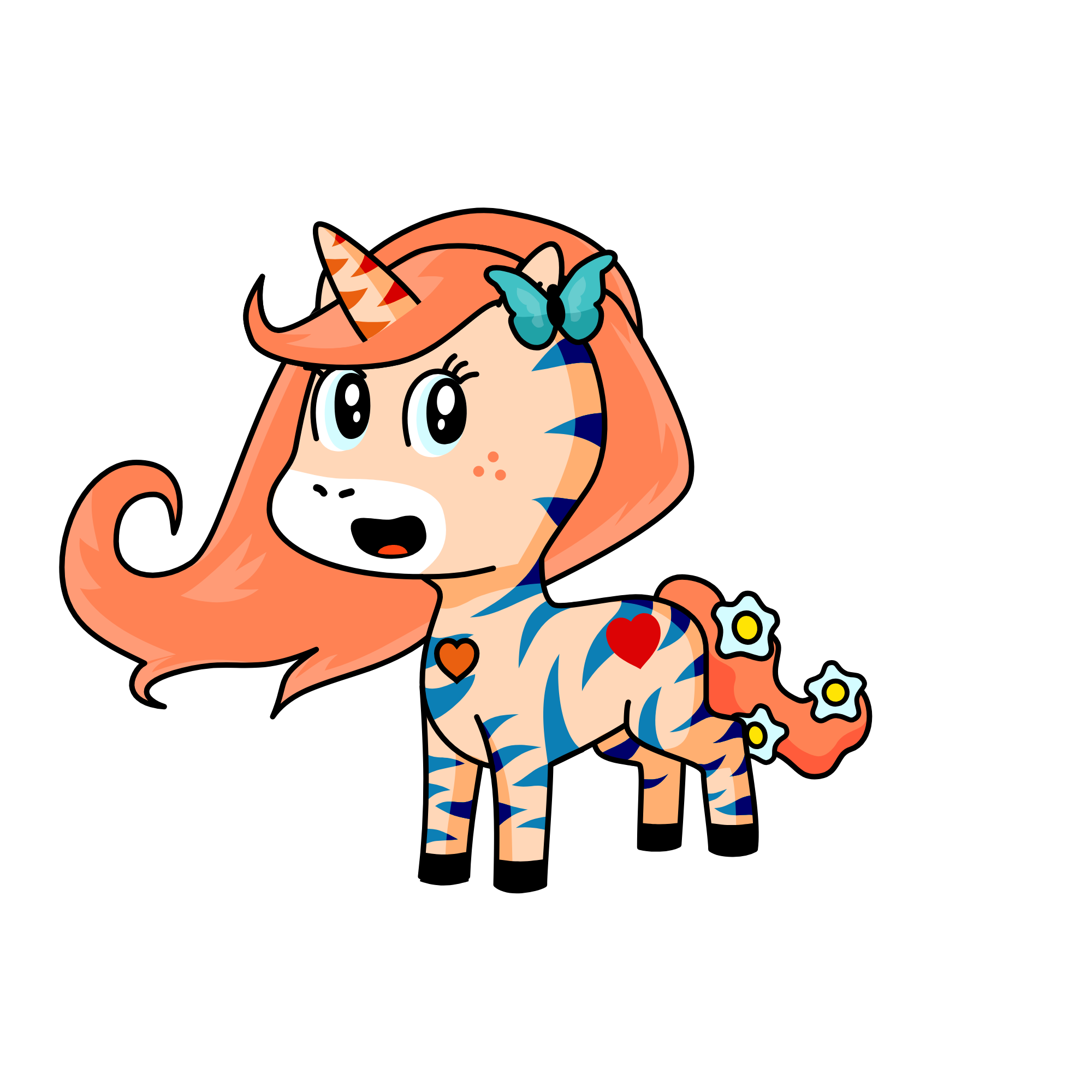 zo zo, the unicorn