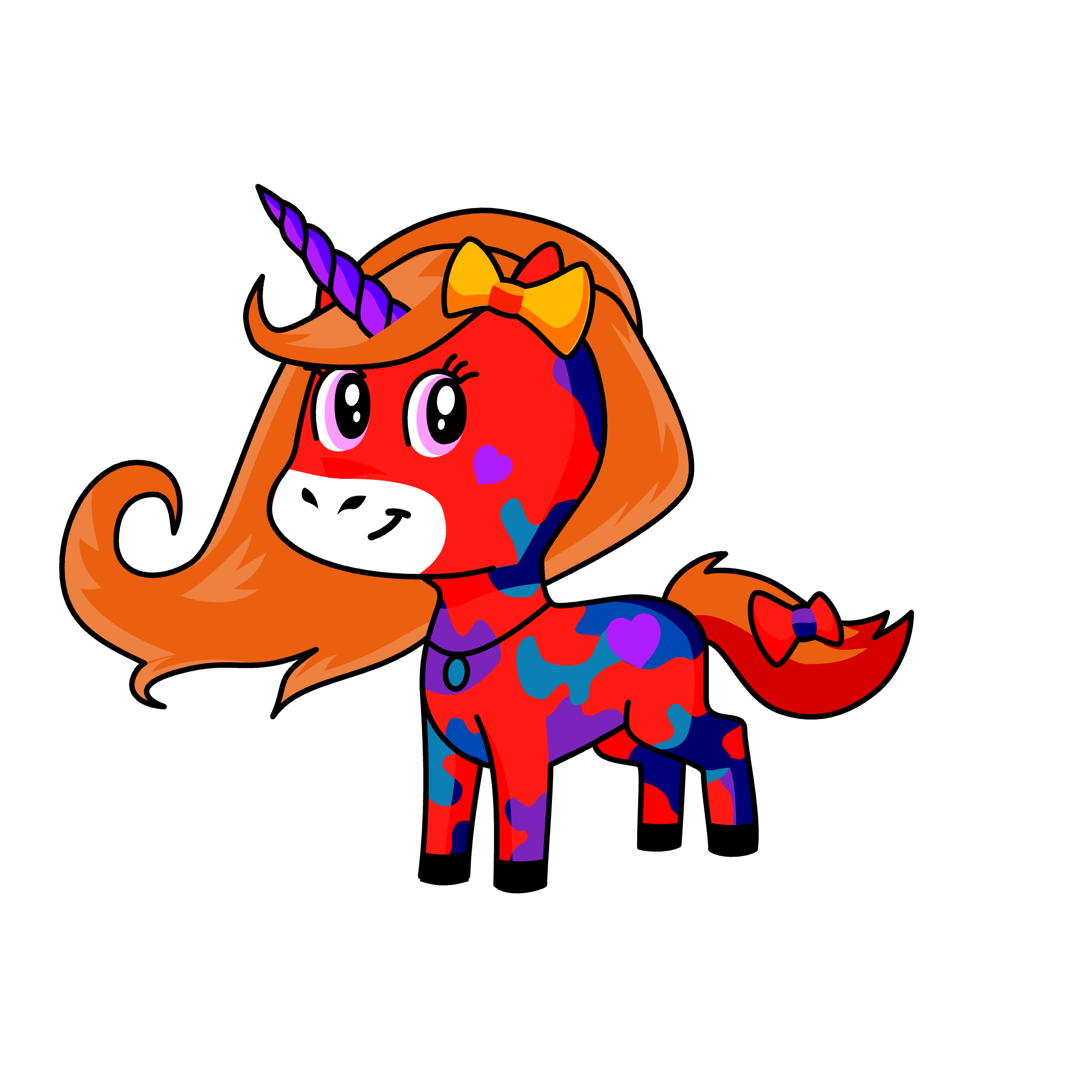 Cloudy Candy, the unicorn