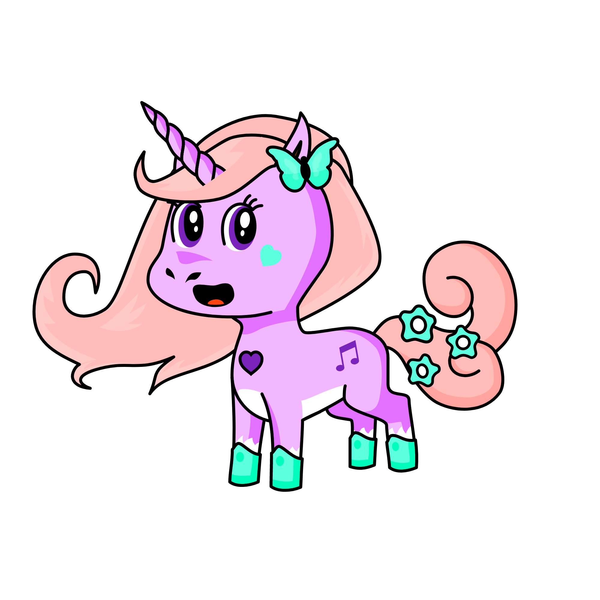 Kessie, the unicorn